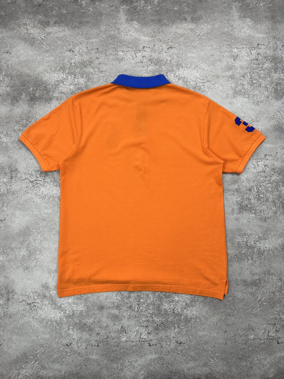 Polo Ralph Lauren Vintage Polo Ralph Lauren T-Shirt Orange Blue Gently Used Size US XL / EU 56 / 4 - 8 Thumbnail