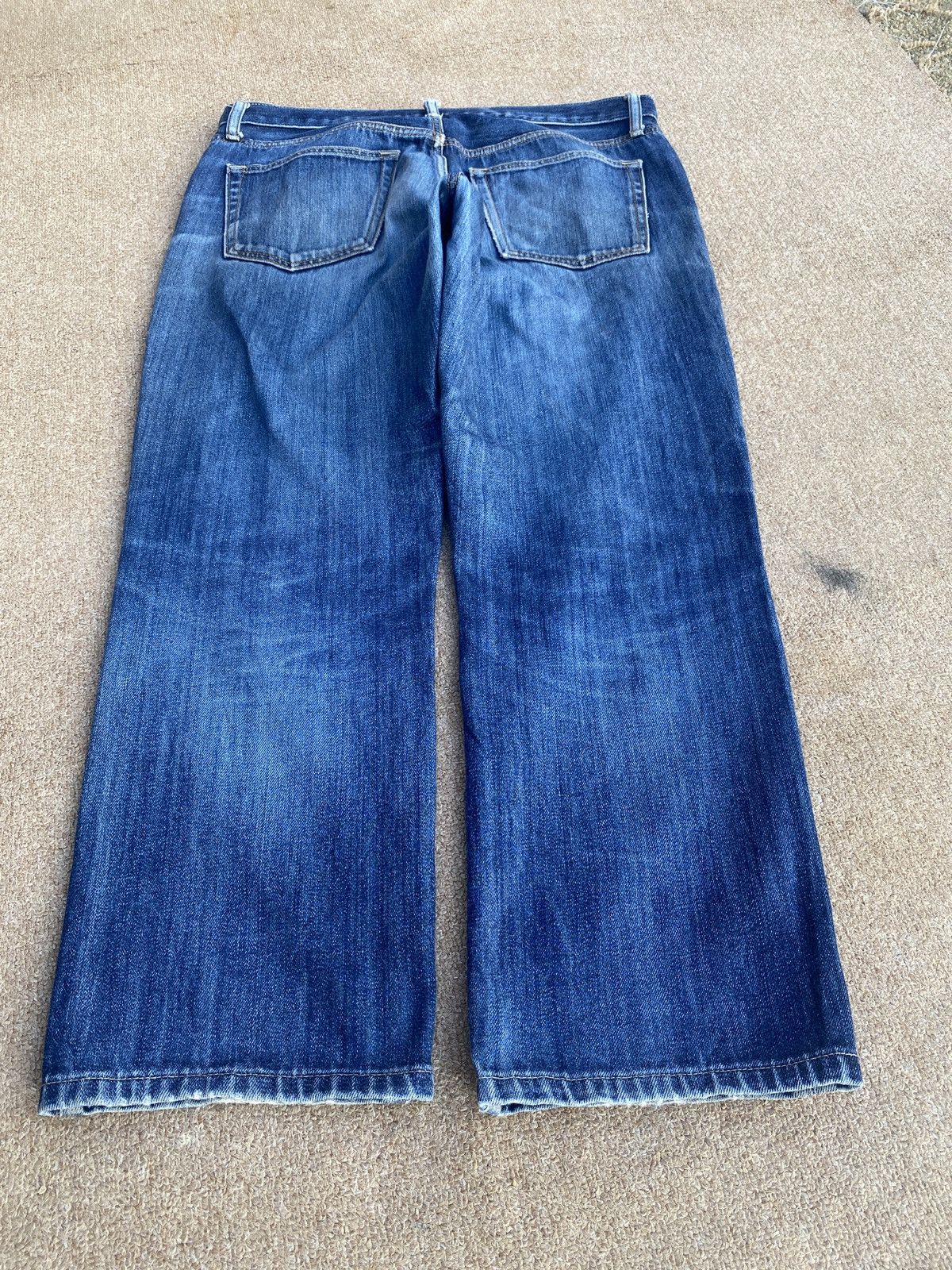 Jun Takahashi × Uniqlo Vintage uniqlo regular cut denim Size US 35 - 3 Thumbnail