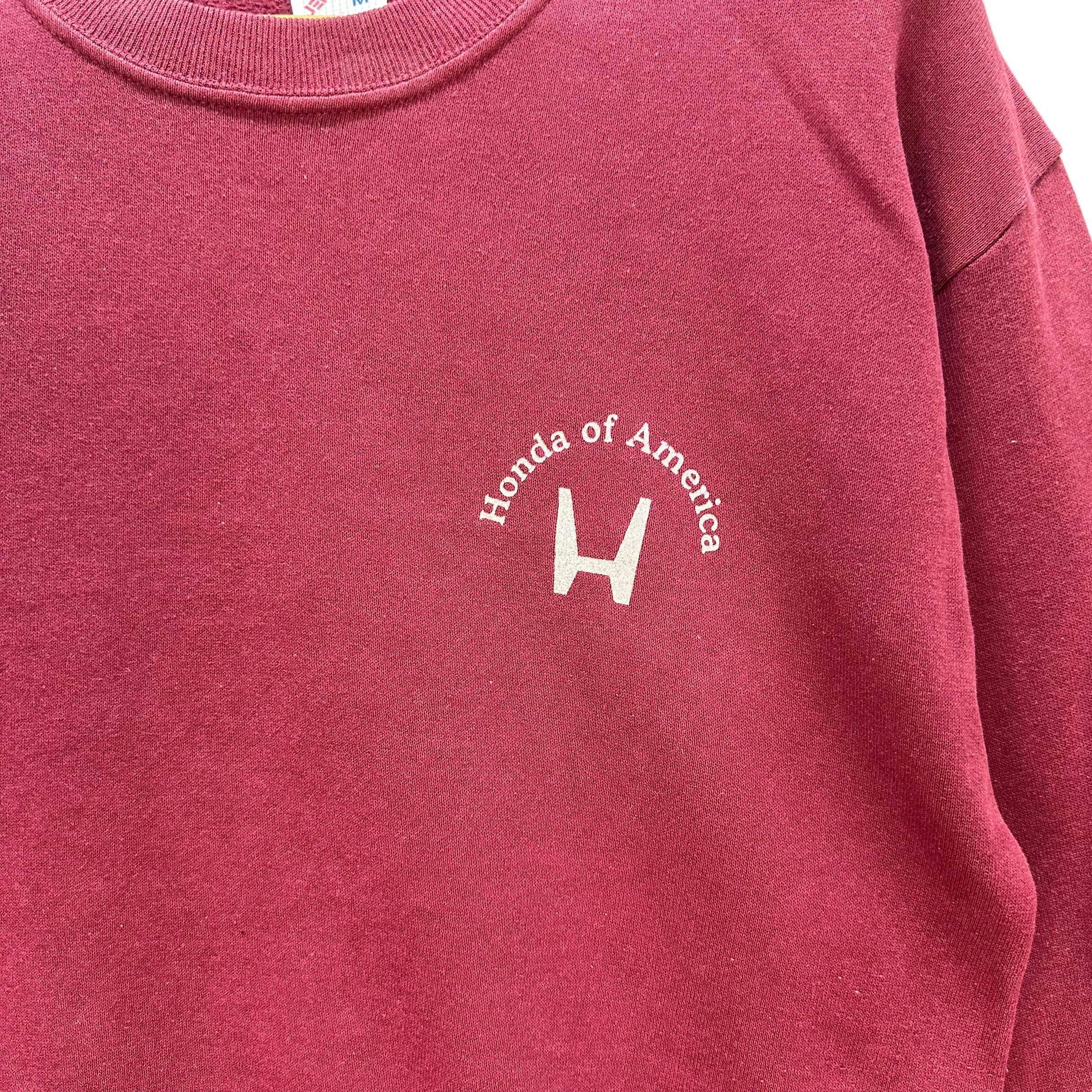 Honda VINTAGE HONDA OF AMERICA JERZEES SWEATSHIRTS #8562-014 Size US M / EU 48-50 / 2 - 3 Thumbnail