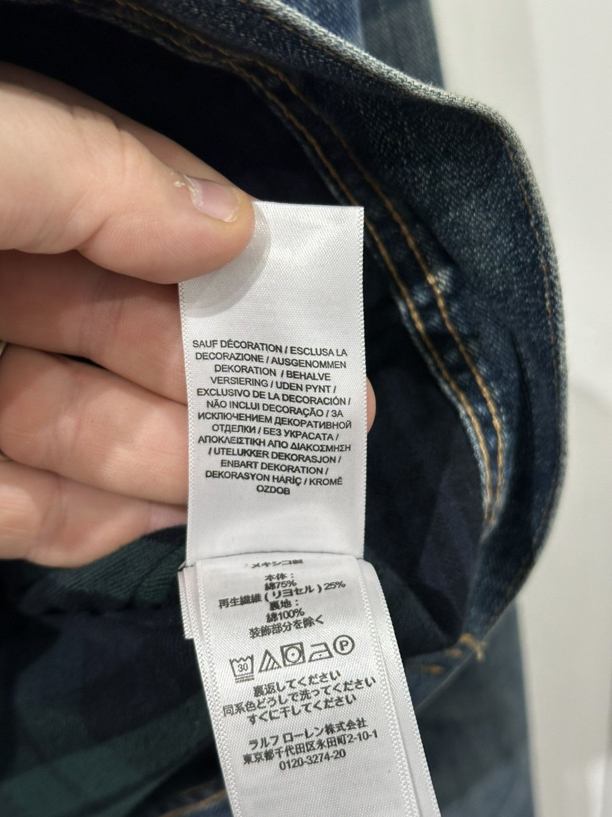 Polo Ralph Lauren Polo Ralph Lauren x Kith Limited Edition Jean Jacket Size L Size US L / EU 52-54 / 3 - 5 Thumbnail