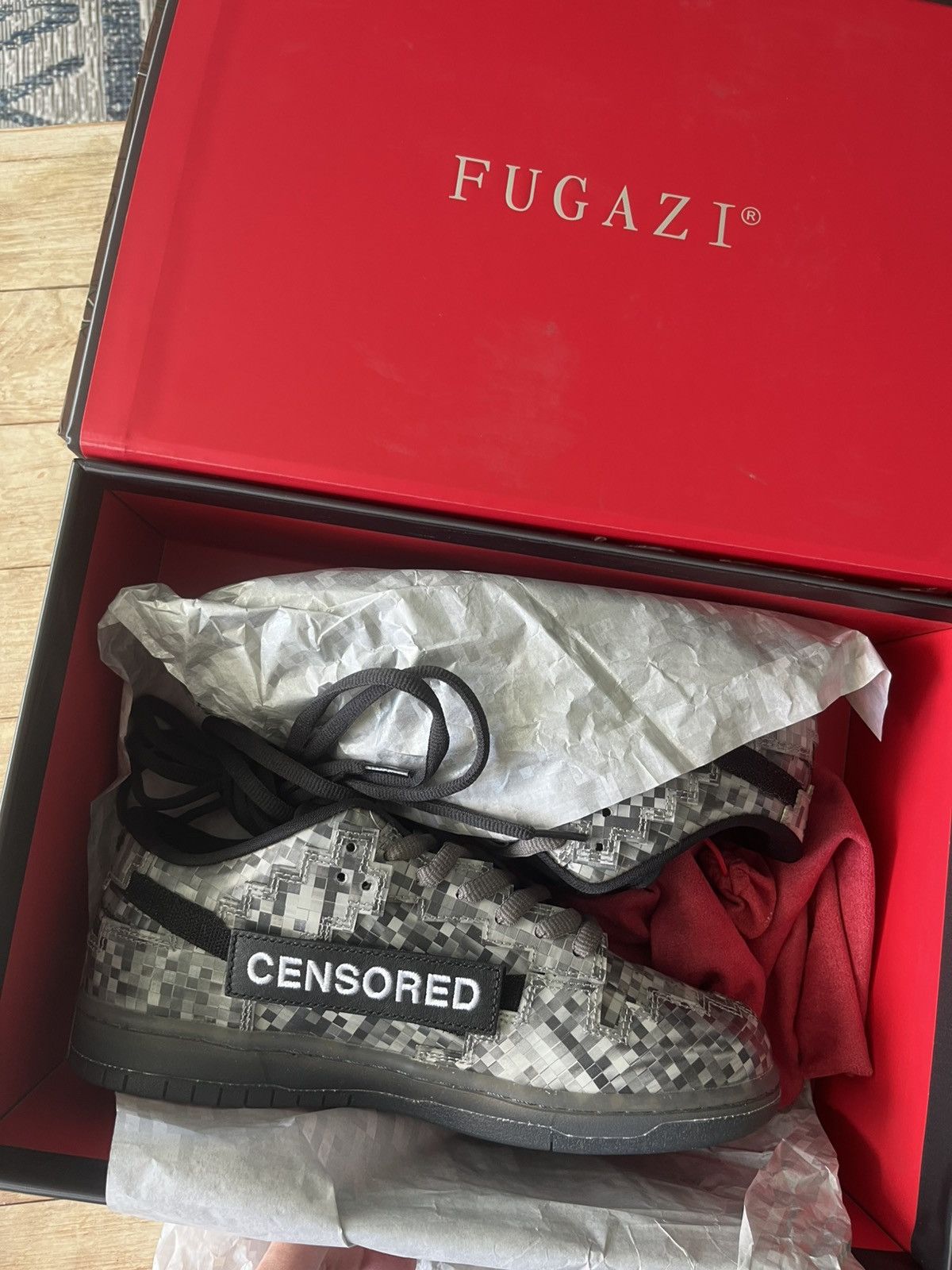 Fugazi Dunk Low S**** Censored Slugs Size US 8 / EU 41 - 2 Thumbnail