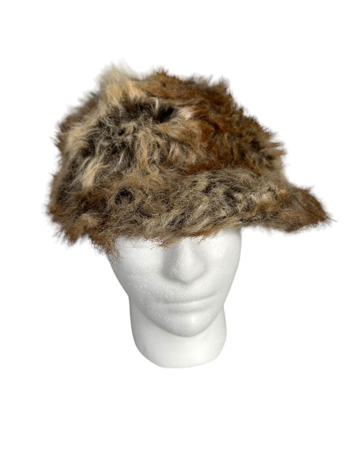 14th Addiction × Japanese Brand × Le Grande Bleu (L.G.B.) Punk Bondage Style Fur Hats Rare ☠️☠️ Size ONE SIZE - 5 Thumbnail