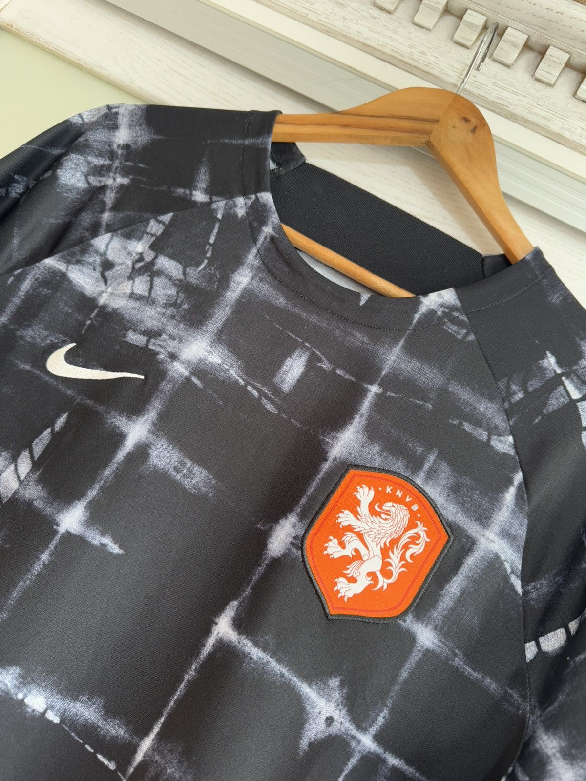 Nike Netherlands 2022-2023 Soccer Jersey Football Kit Shirt Size US XL / EU 56 / 4 - 6 Thumbnail