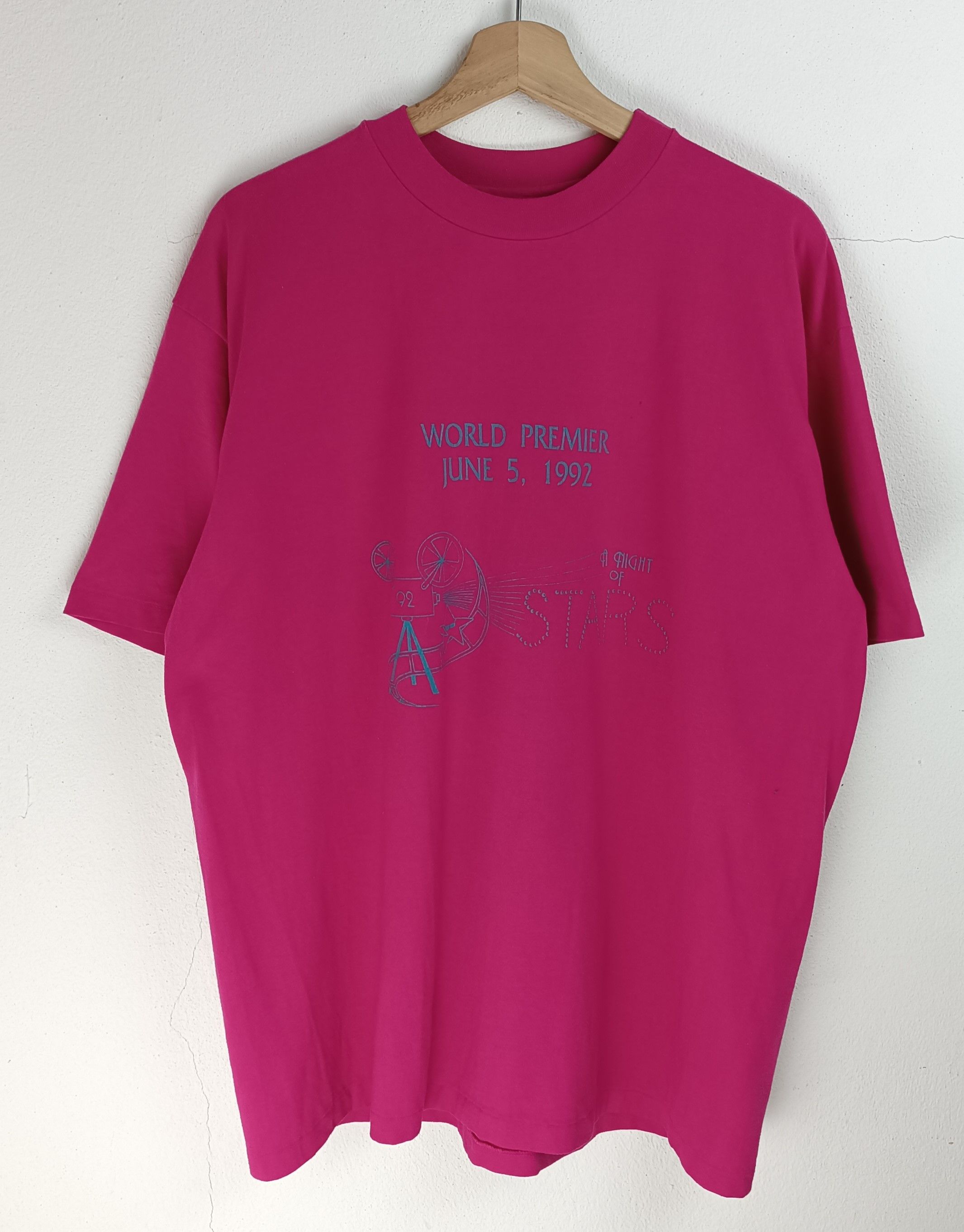 Vintage VINTAGE '92 A NIGHT OF STARS WORLD PREMIERE VERY RARE TEE Size US XL / EU 56 / 4 - 3 Thumbnail