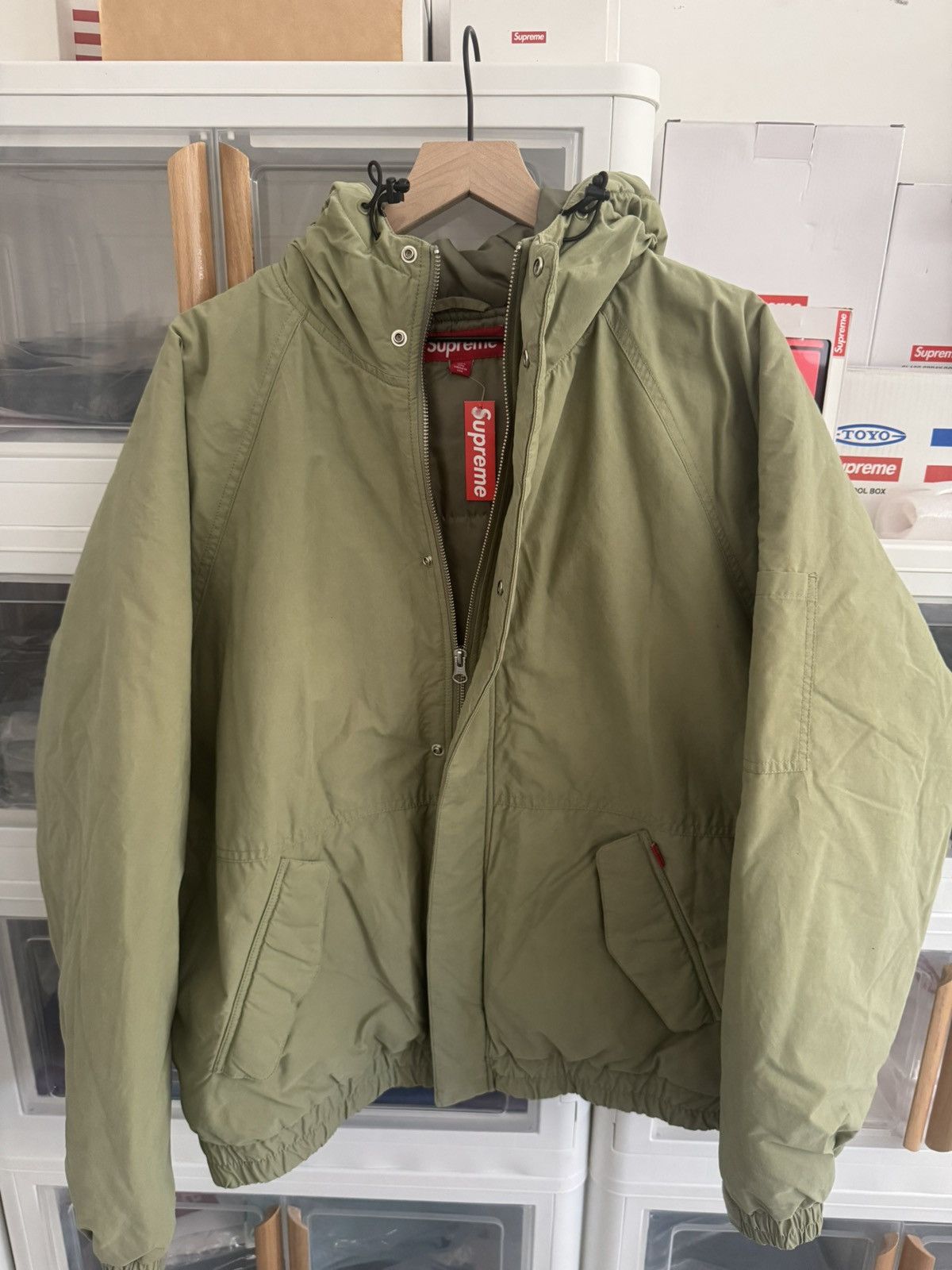 Supreme Supreme Needlepoint Hooded Jacket Size US L / EU 52-54 / 3 - 1 Thumbnail