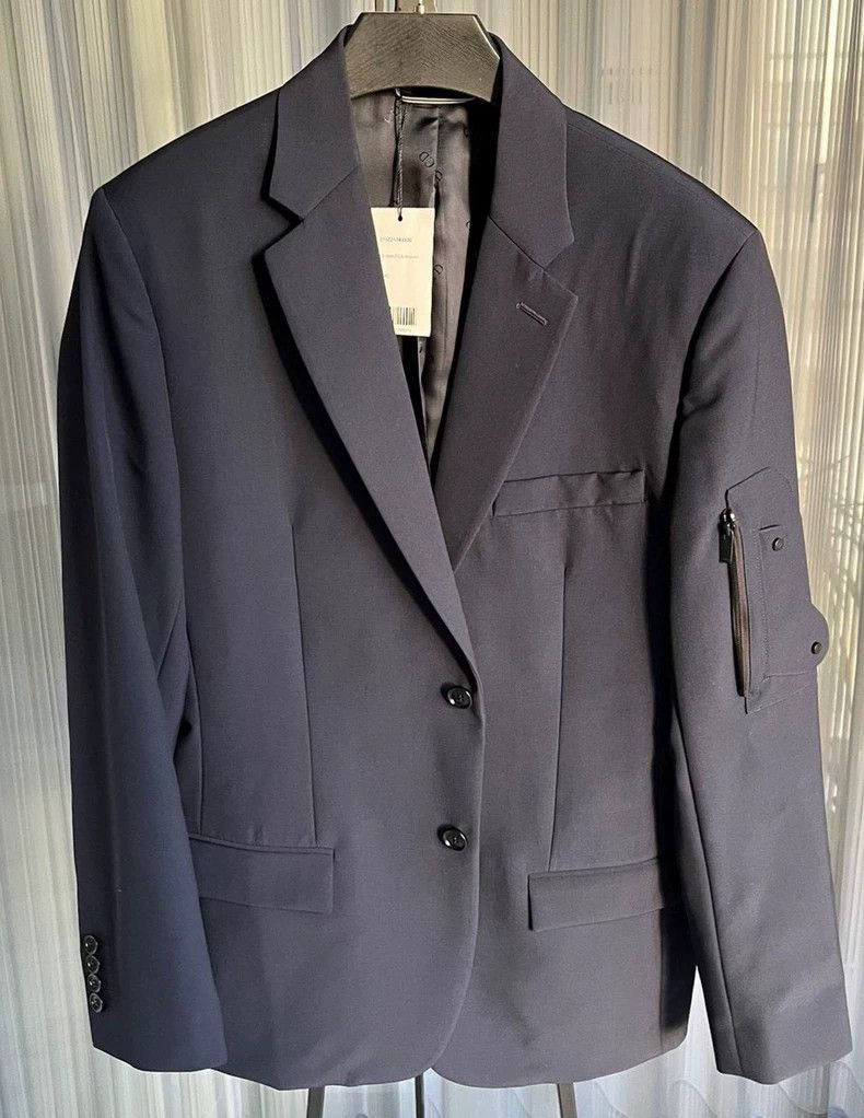 Dior Dior Black casual classic saddle suit 2501-Nextarrow Size 50R - 1 Thumbnail