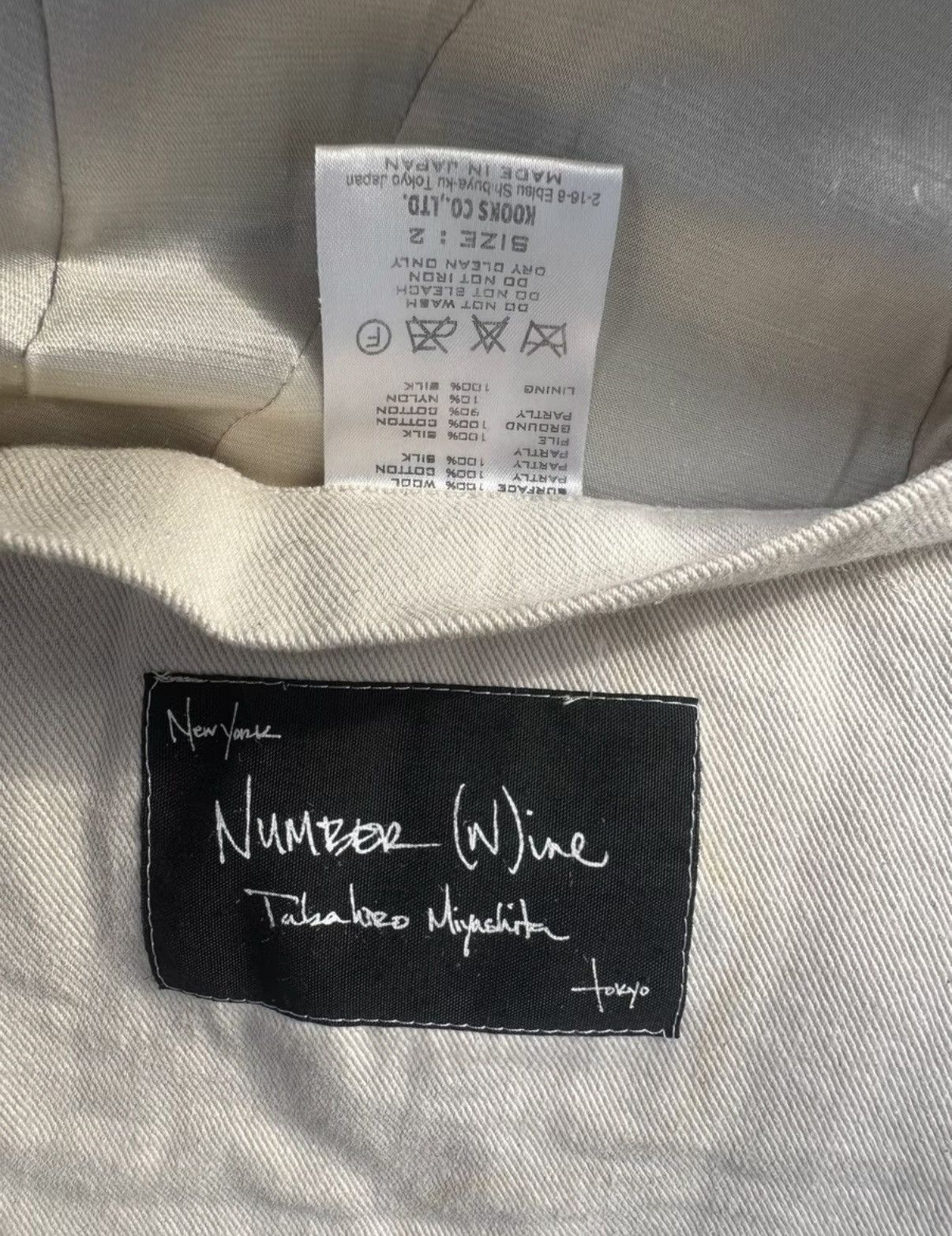 Number (N)ine Number Nine 09aw A Closed Feeling royal suit Size US M / EU 48-50 / 2 - 7 Thumbnail