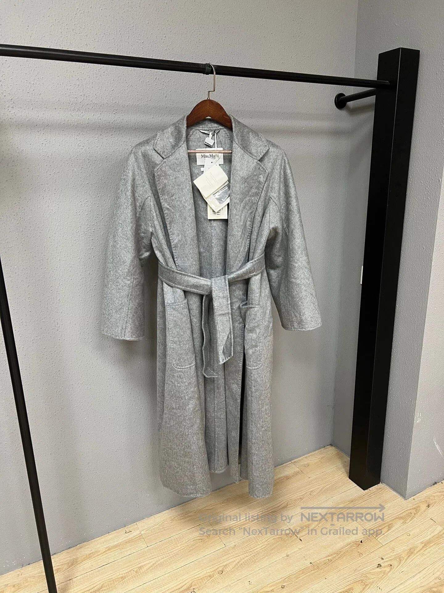 Max Mara maxmara gray cashmere coat. Size M / US 6-8 / IT 42-44 - 1 Thumbnail