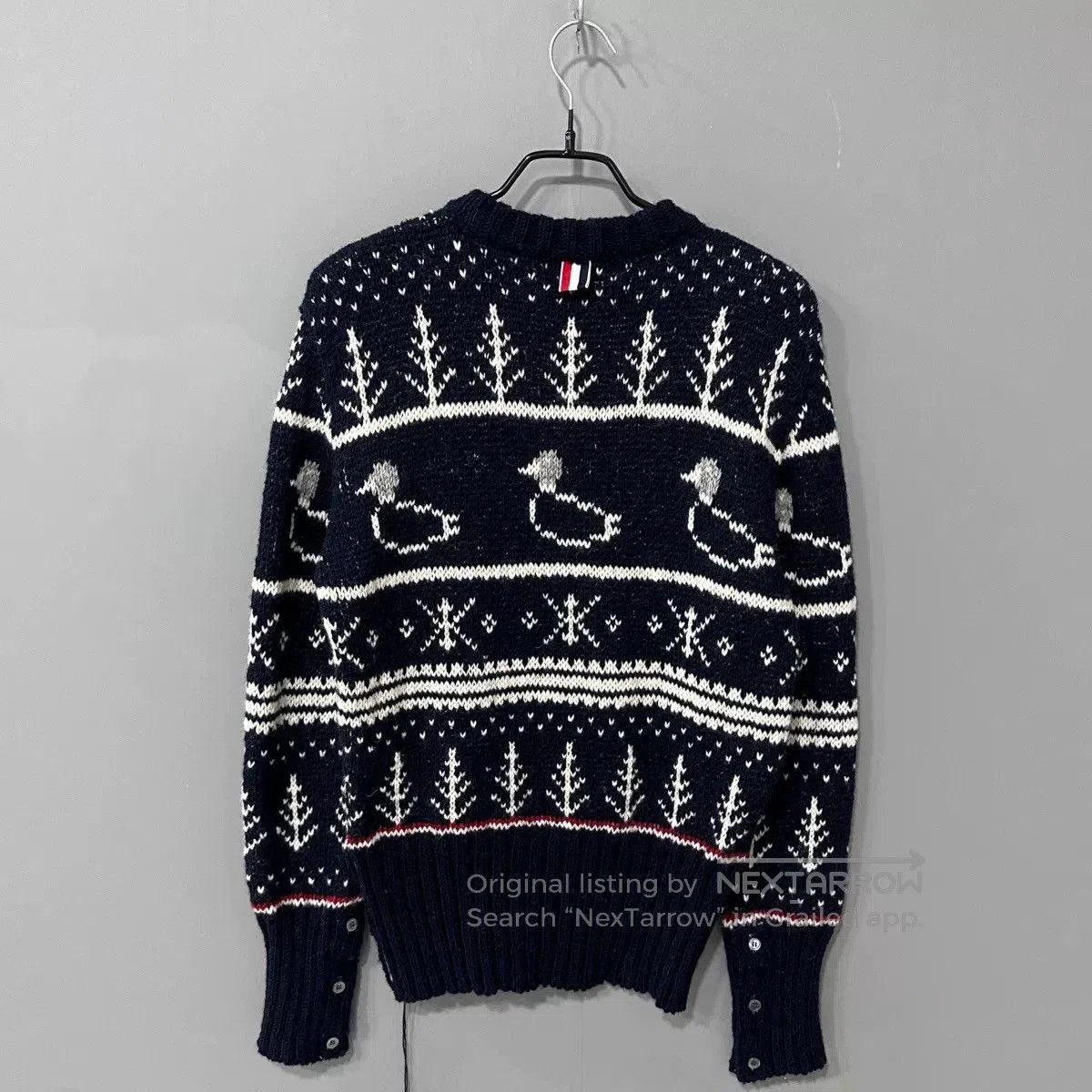Thom Browne thom browne duck pattern knit sweater. Size US S / EU 44-46 / 1 - 5 Thumbnail