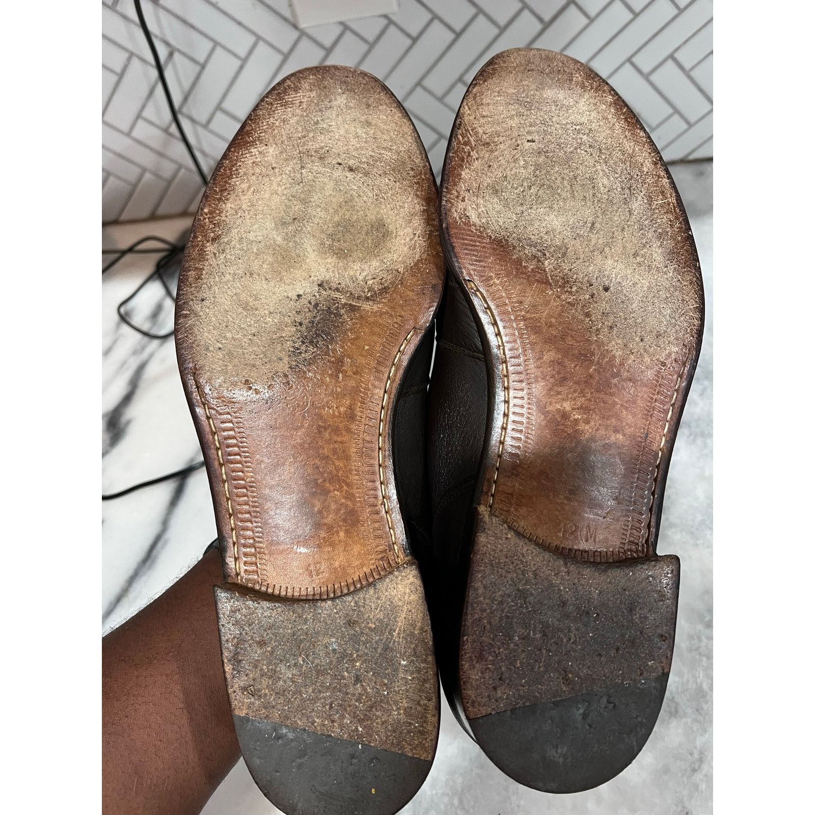 Gravati Gravati Italian Leather Loafers Men’s 12M Brown All Leather Size US 12 / EU 45 - 12 Thumbnail