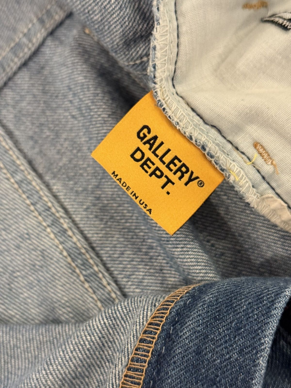 Gallery Dept. Carpenter LA Flare Painted Levi’s Denim Jeans Size US 34 / EU 50 - 13 Thumbnail