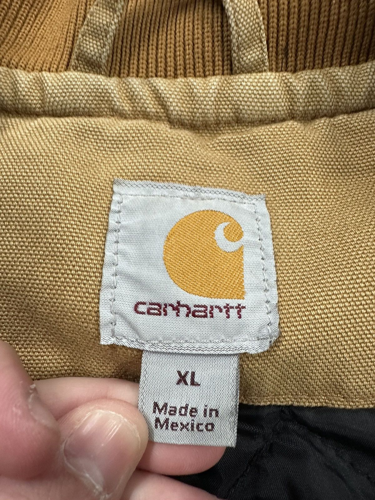 Carhartt Crazy Y2K Carhartt Tan Brown Workwear 3M Thinsulate Vest Size US XL / EU 56 / 4 - 16 Thumbnail