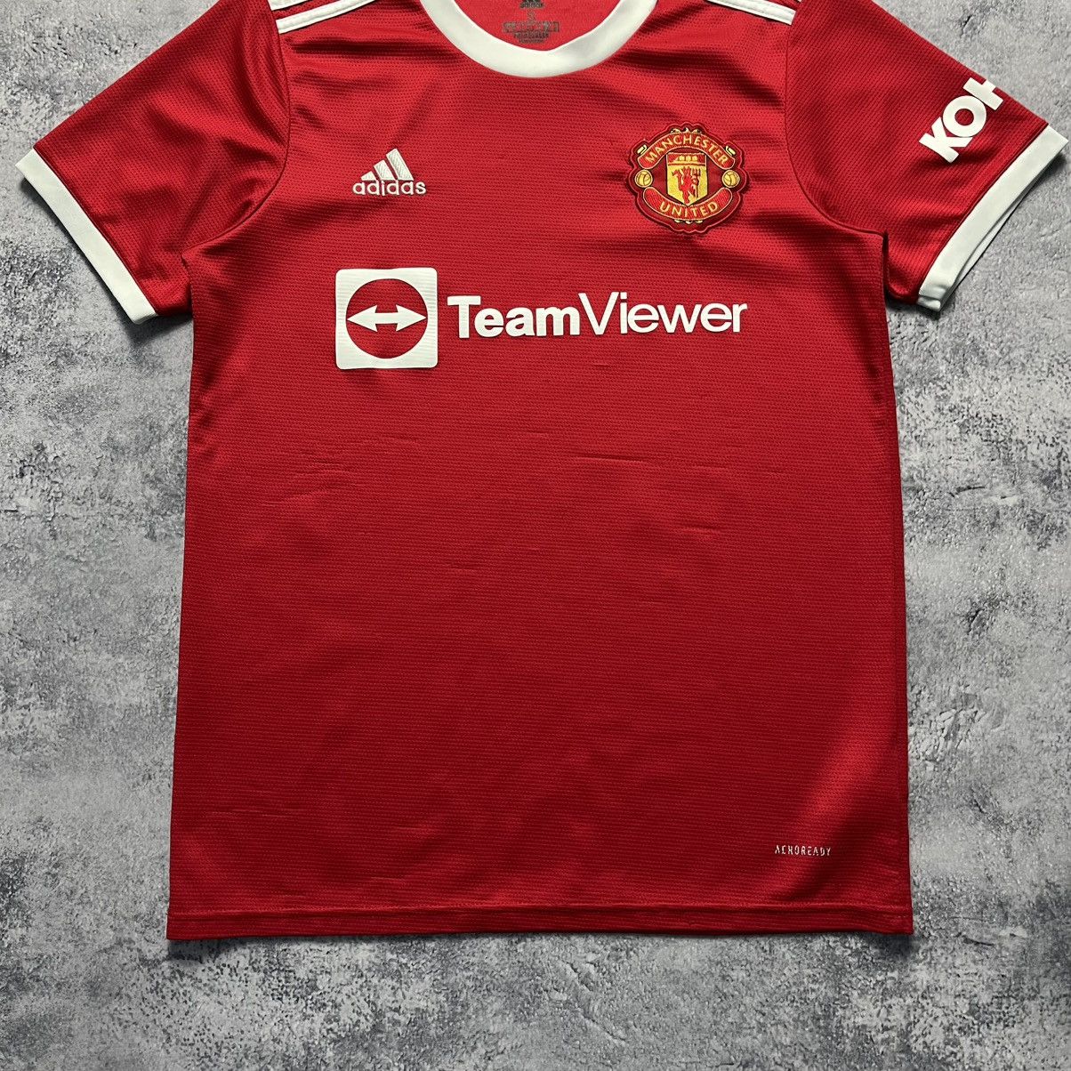 Adidas Vintage Adidas Manchester United Ronaldo Home Soccer Jersey Size US S / EU 44-46 / 1 - 3 Thumbnail