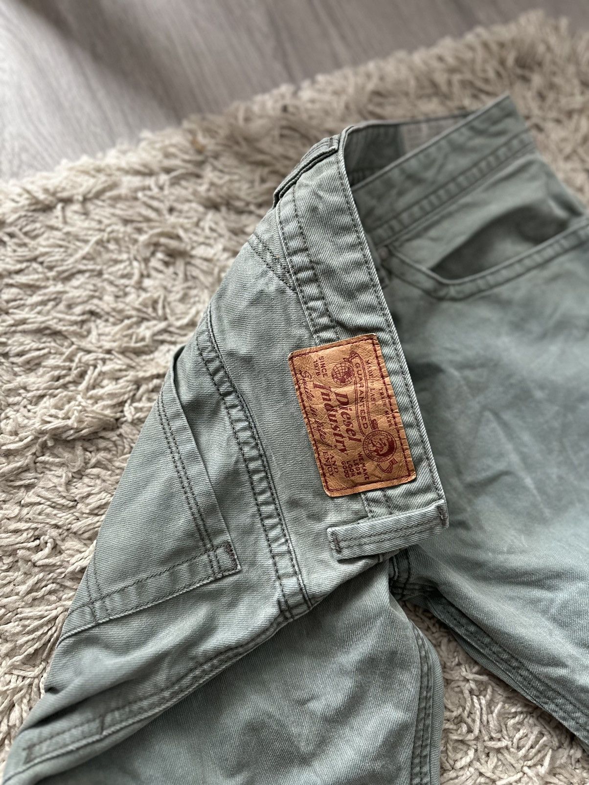 Other Diesel Thavar Plastic Effect Denim Pants Size US 32 / EU 48 - 9 Thumbnail