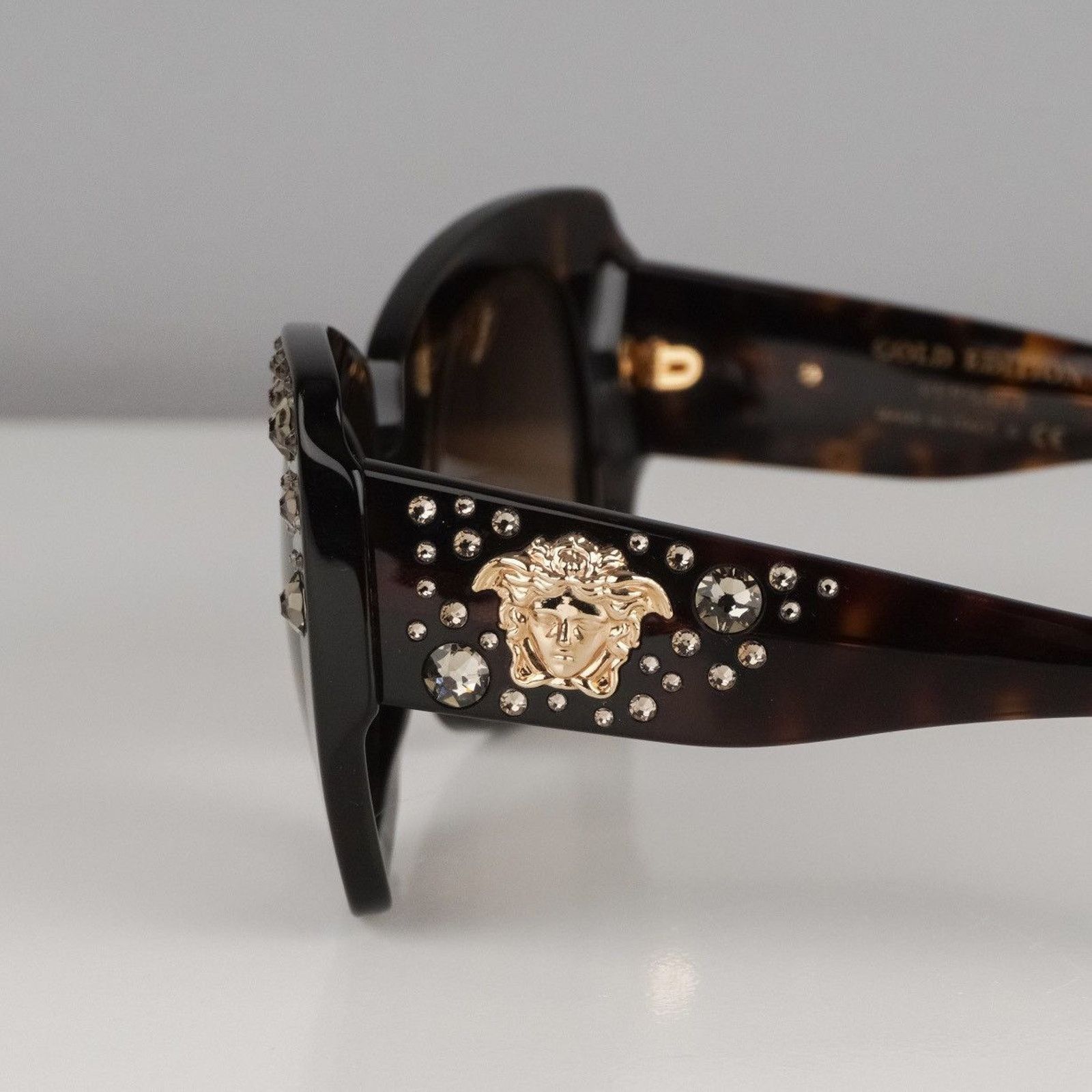 Versace Versace medusa logo crystal limited gold edition sunglasses Size ONE SIZE - 6 Thumbnail