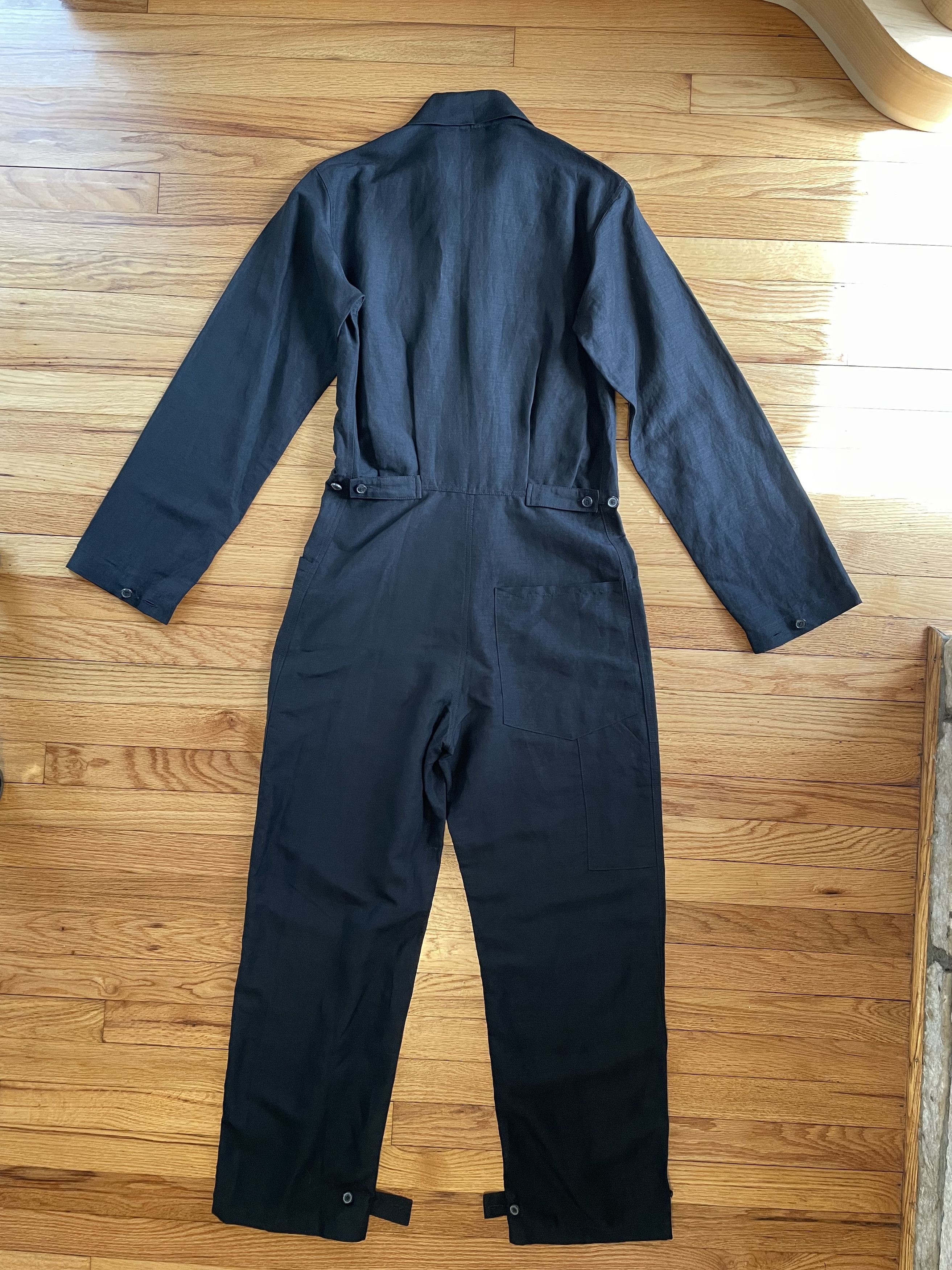 Creatures of Comfort Silk/Linen Jumpsuit Size 26" / US 2 / IT 38 - 2 Thumbnail