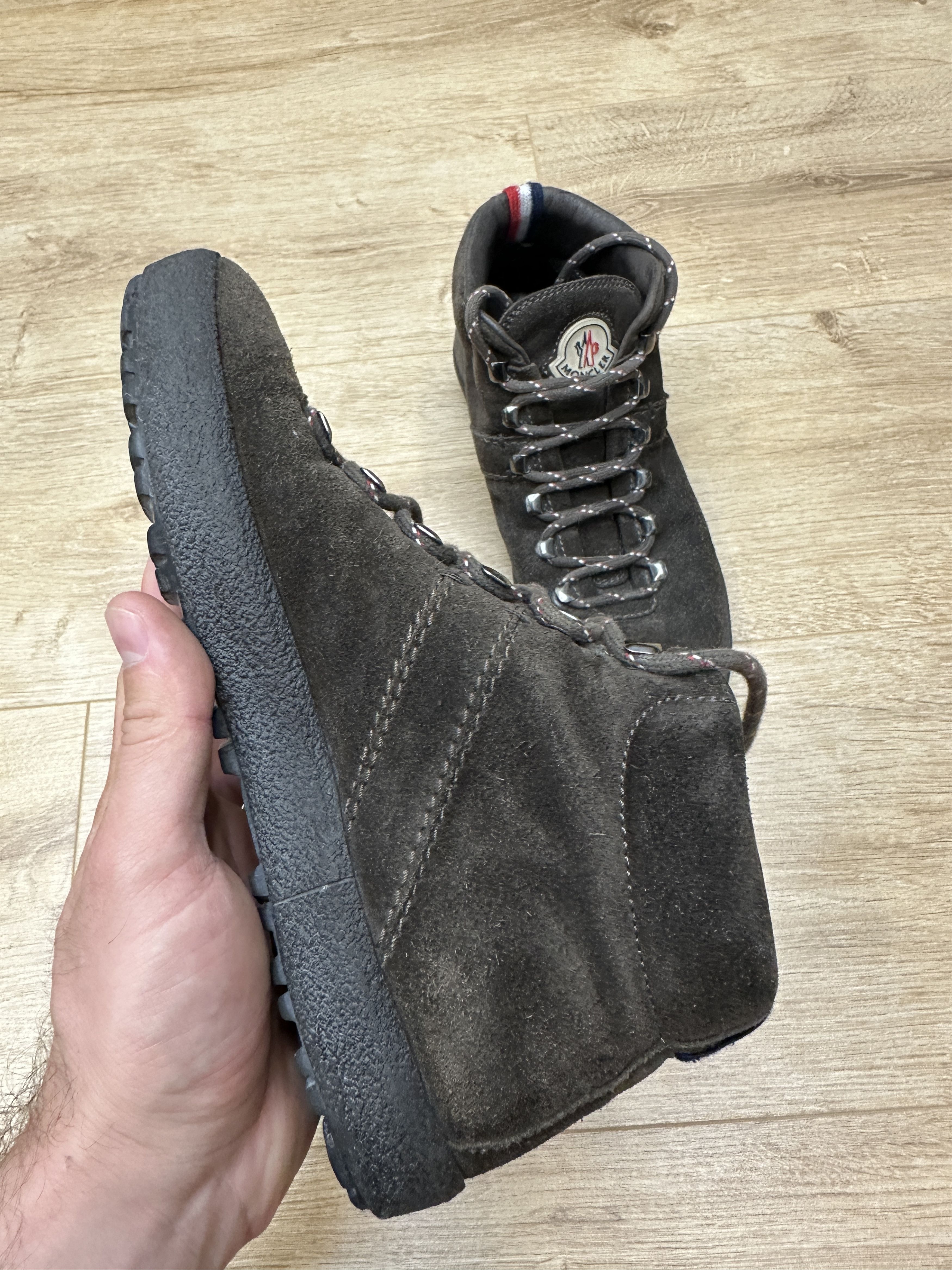 Moncler Moncler Leather Hiking Walking Suede Shoes Size 37 Vancouver Size US 5 / EU 37 - 12 Thumbnail