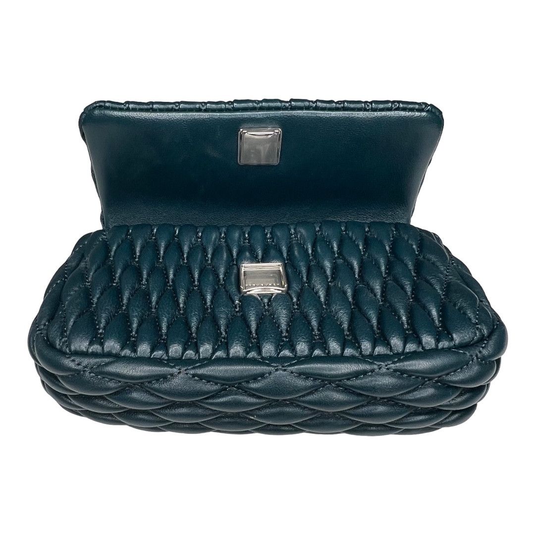 Tory Burch Tory Burch Kira Mini Diamond Leather Flap Shoulder Bag Size ONE SIZE - 8 Thumbnail