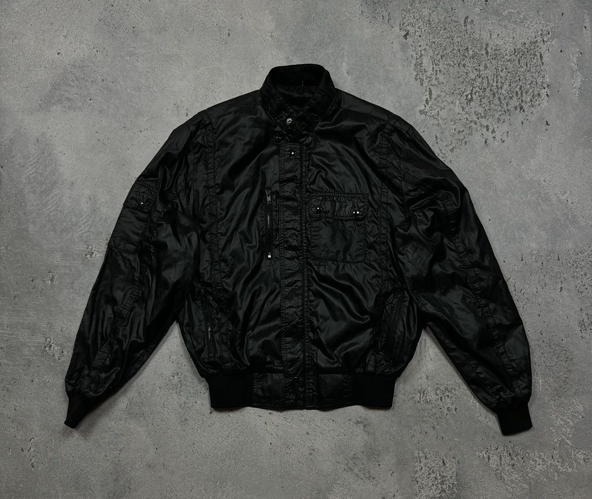 Vintage Party Patrol jacket bomber stylish made in USA Size US L / EU 52-54 / 3 - 3 Thumbnail