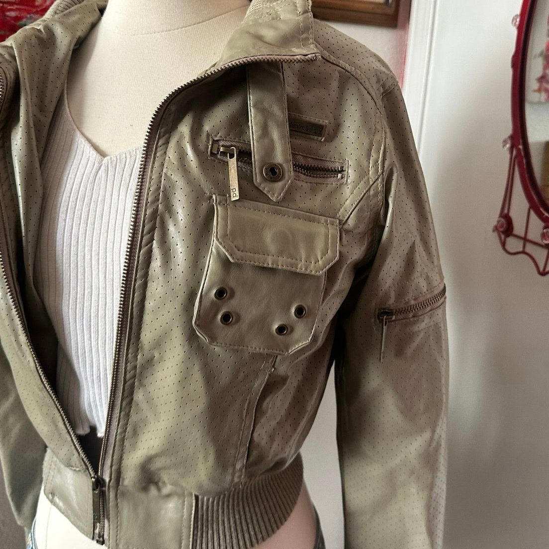 Other paperdenim&cloth pleather cargo puffer jacket rare Size S / US 4 / IT 40 - 3 Thumbnail