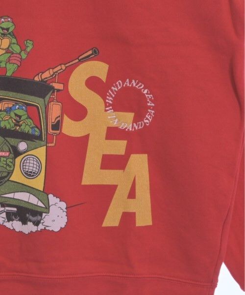Japanese Brand WIND AND SEA TEENAGE MUTANT NINJA TURTLES CREW RED MED Size US S / EU 44-46 / 1 - 4 Thumbnail