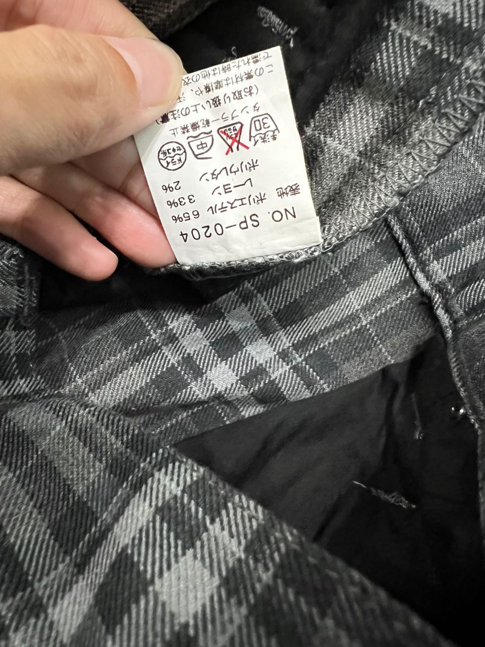 Seditionaries × semanticdesign Semantic Design Checked Design Cargo Pants Size US 29 - 20 Thumbnail