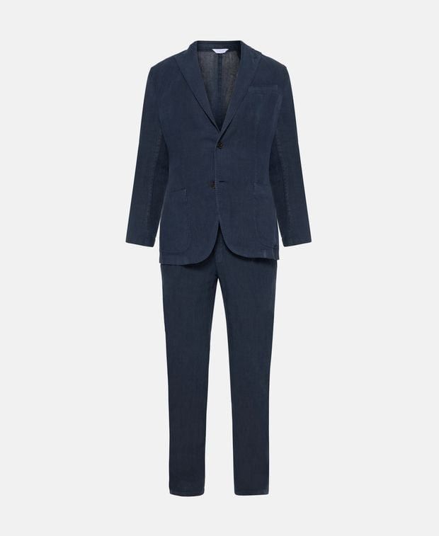Boglioli Linen suit Size 50R - 1 Thumbnail