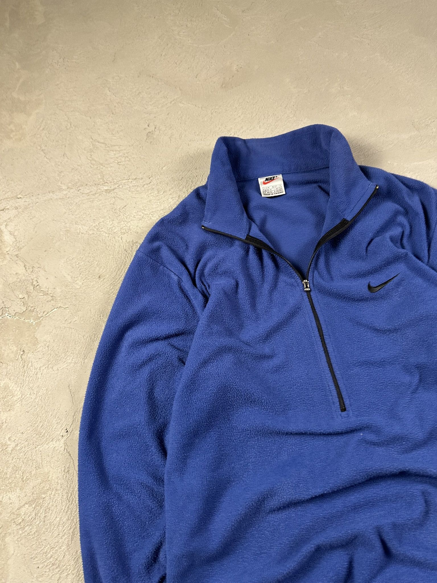 Nike 90s Vintage Nike Therma Fit Fleece Halfzip Boxy Sweatshirt Size US L / EU 52-54 / 3 - 6 Thumbnail