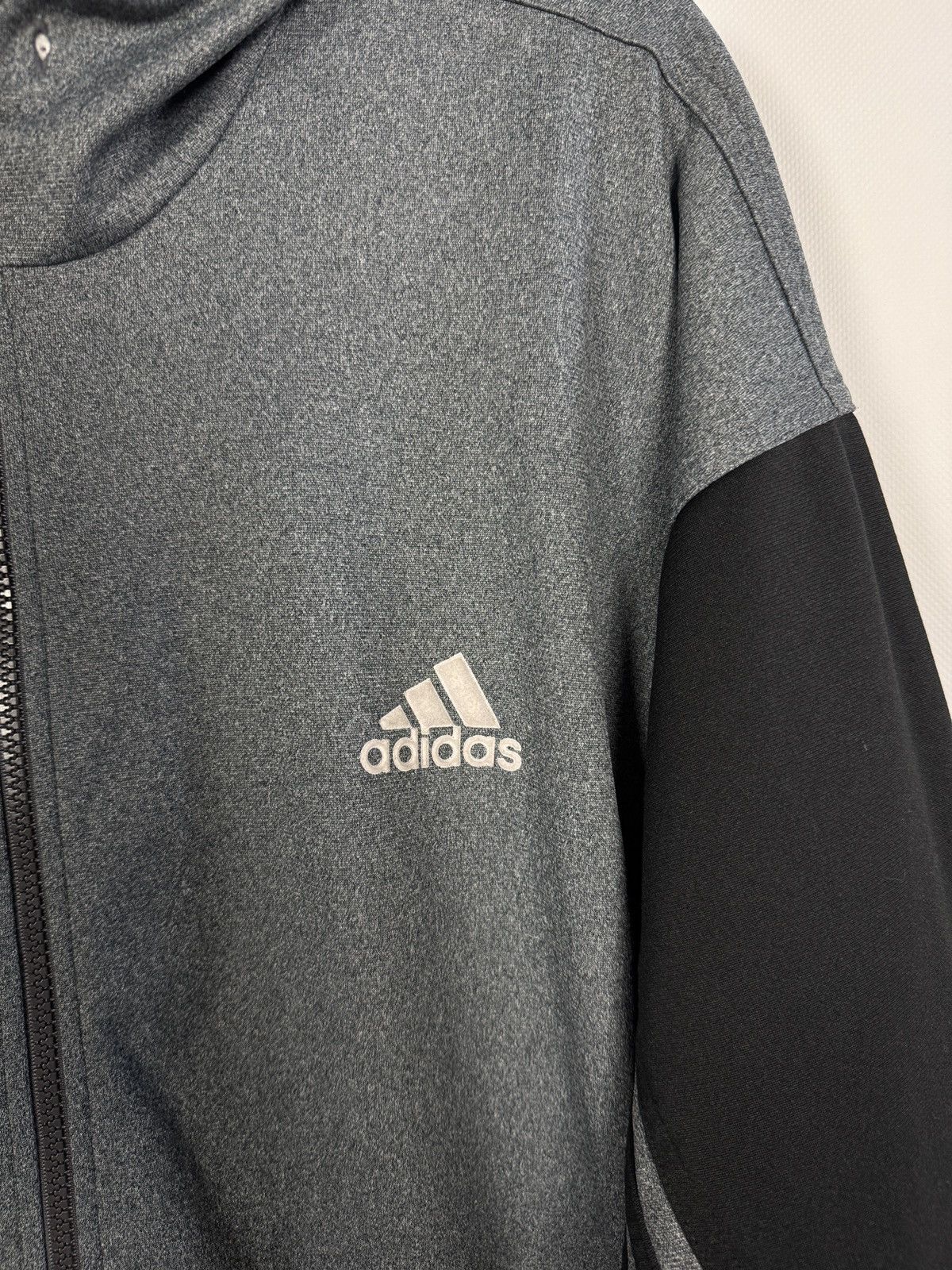 Adidas Adidas Vintage Zip Up Hooded Track Jacket Retro Logo 90s XL Size US XL / EU 56 / 4 - 7 Thumbnail