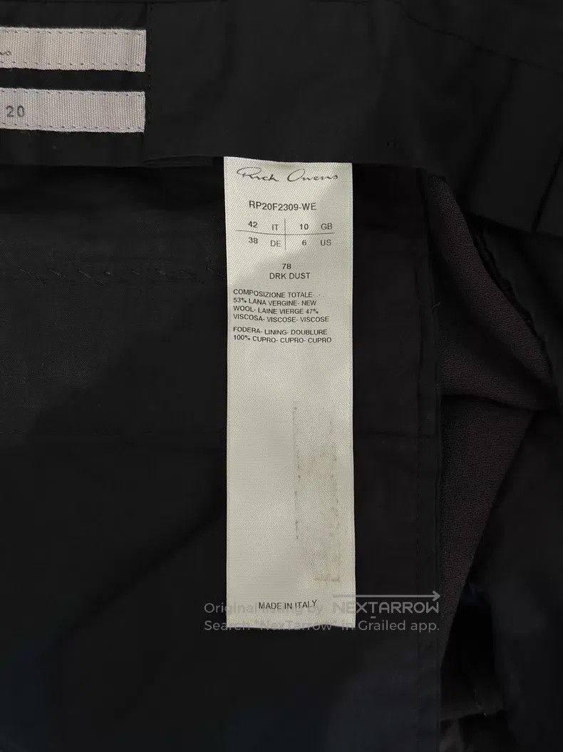 Rick Owens Rick Owens size US 6 Mainline trousers trousers Size US 42 / EU 58 - 7 Thumbnail