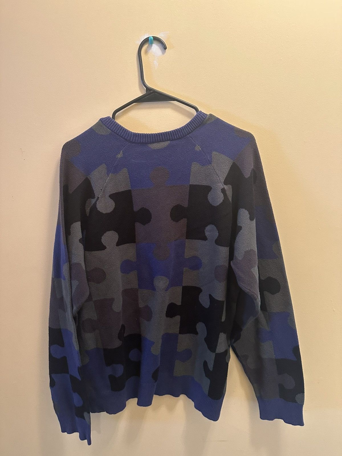 Dime Dime Puzzle Piece Knit Sweater Size US L / EU 52-54 / 3 - 2 Thumbnail