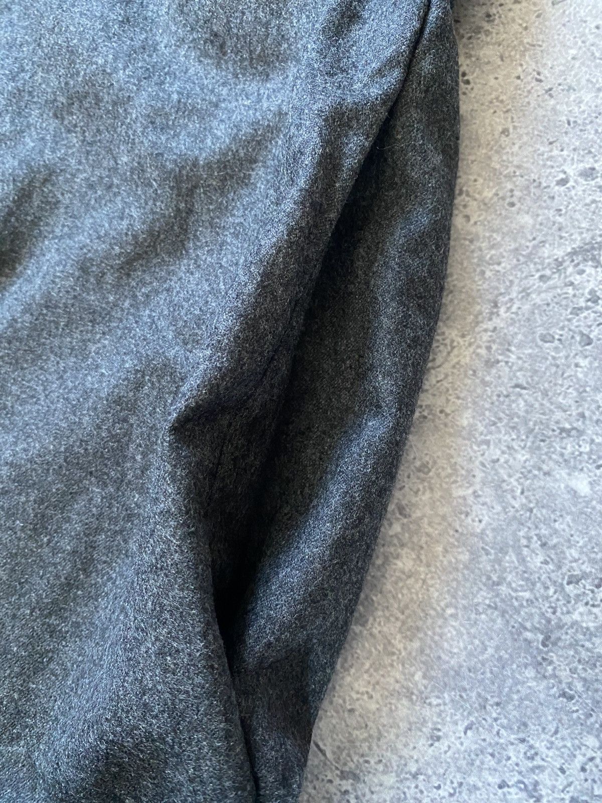 Brunello Cucinelli Brunello Cucinelli Humanity Women’s Gray Wool Dress Luxury Size L / US 10 / IT 46 - 12 Thumbnail