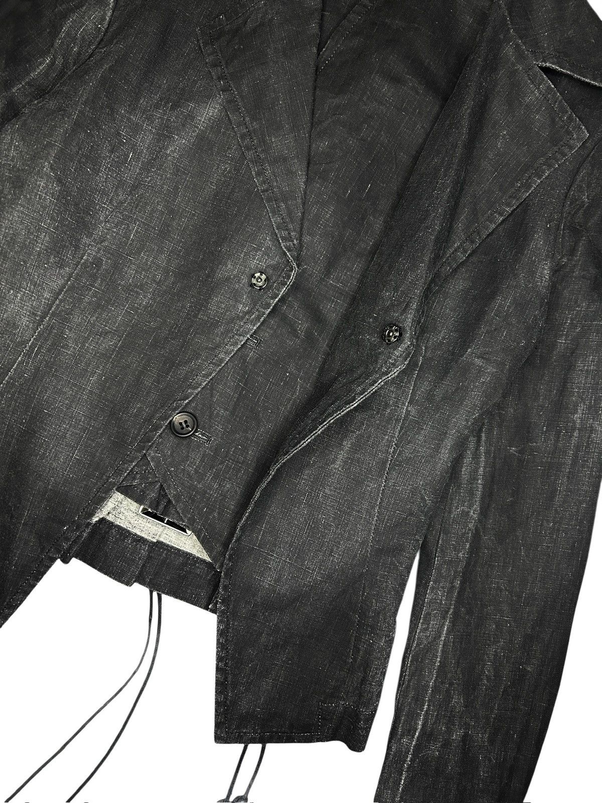 Y's Lace Up Blazer Size S / US 4 / IT 40 - 8 Thumbnail