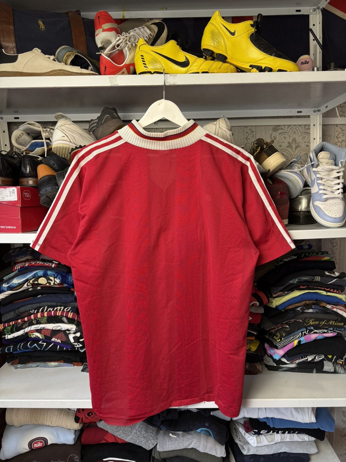 Adidas Liverpool Home Football Shirt 1995/96 Vintage XL Adidas Size US XL / EU 56 / 4 - 3 Thumbnail