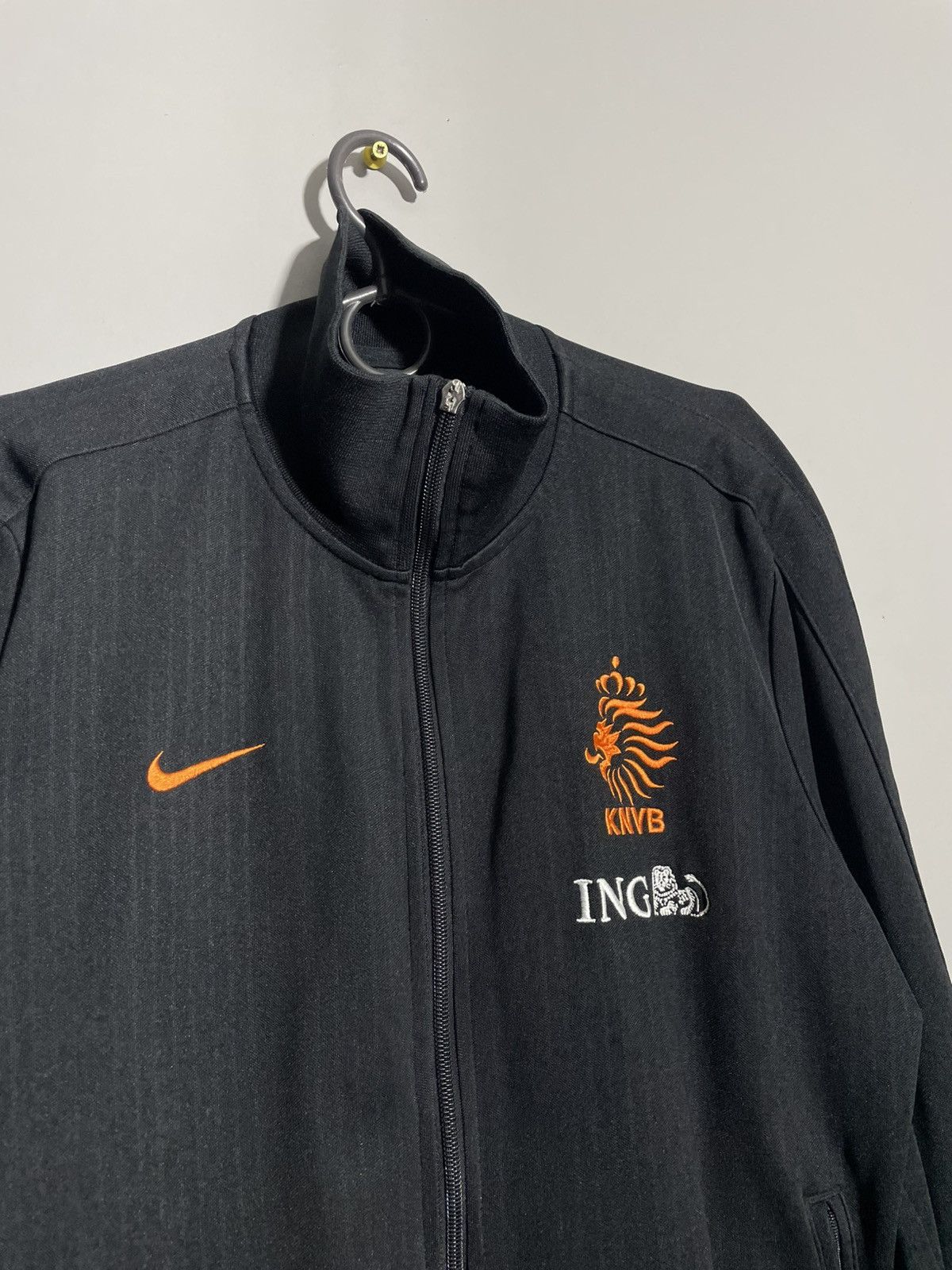 Nike Nike Netherlands Black Men’s Truck Jacket size L Size US L / EU 52-54 / 3 - 3 Thumbnail