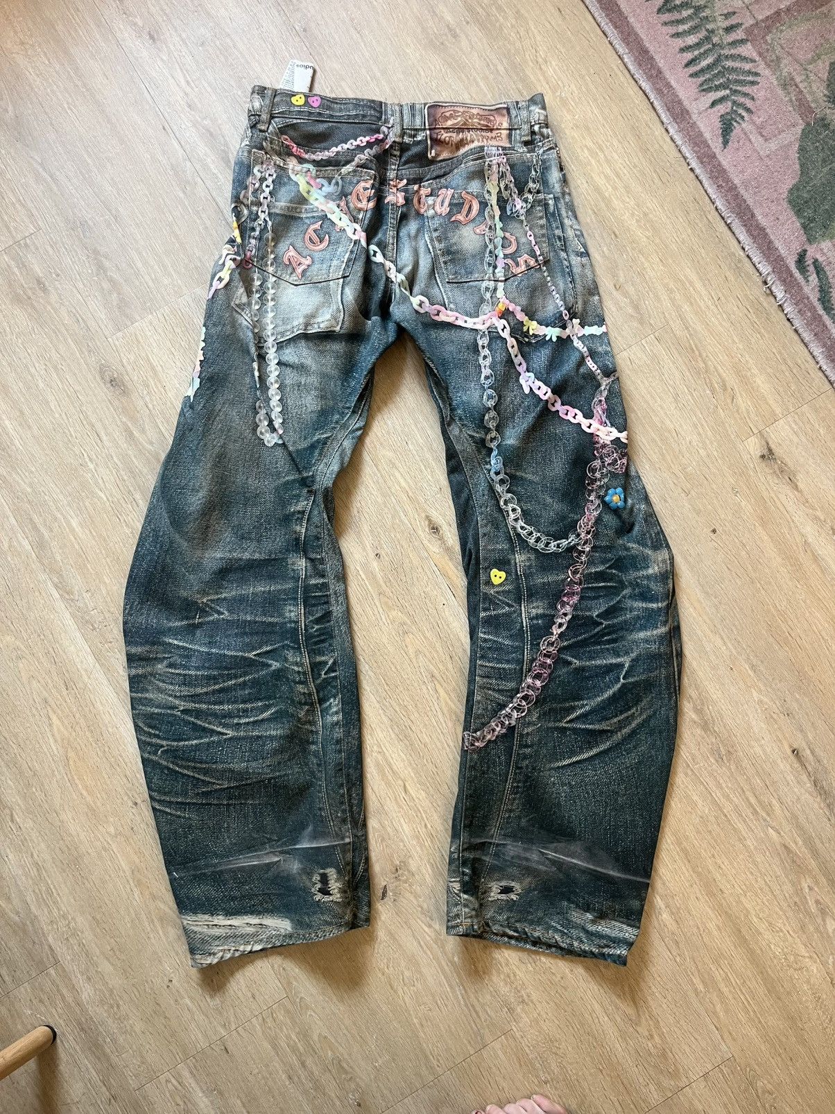 Acne Studios Loose Fit Jeans - 2006 Size US 34 / EU 50 - 3 Thumbnail