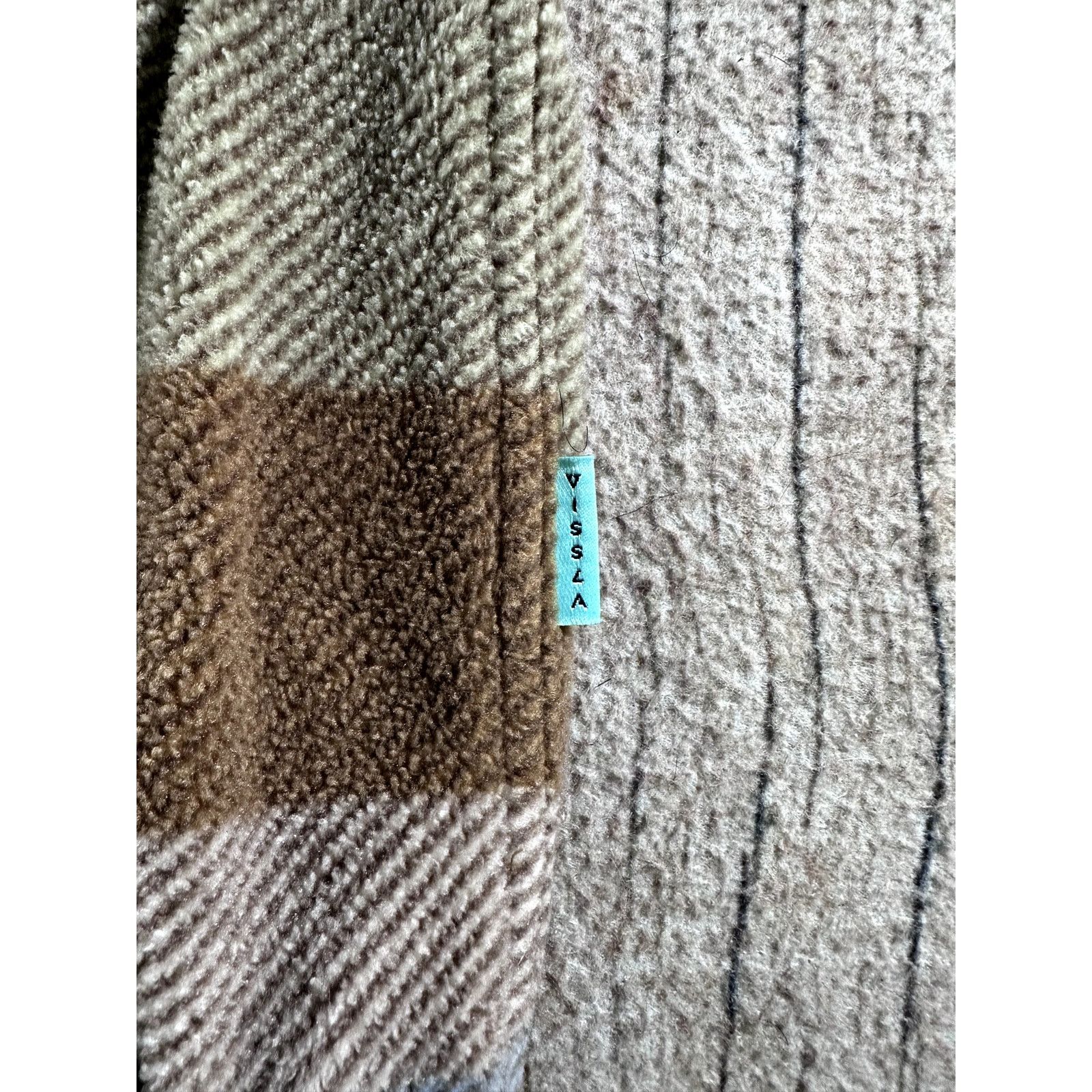 Vissla Vissla Eco-Zy Polar Flannel Men's Striped Shacket Large Size US L / EU 52-54 / 3 - 5 Thumbnail