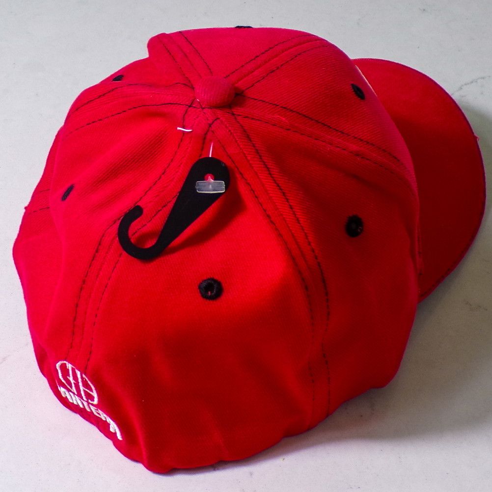 Vintage NWT 2002 Red Pantera L/XL Fitted Hat Size 44 - 3 Thumbnail