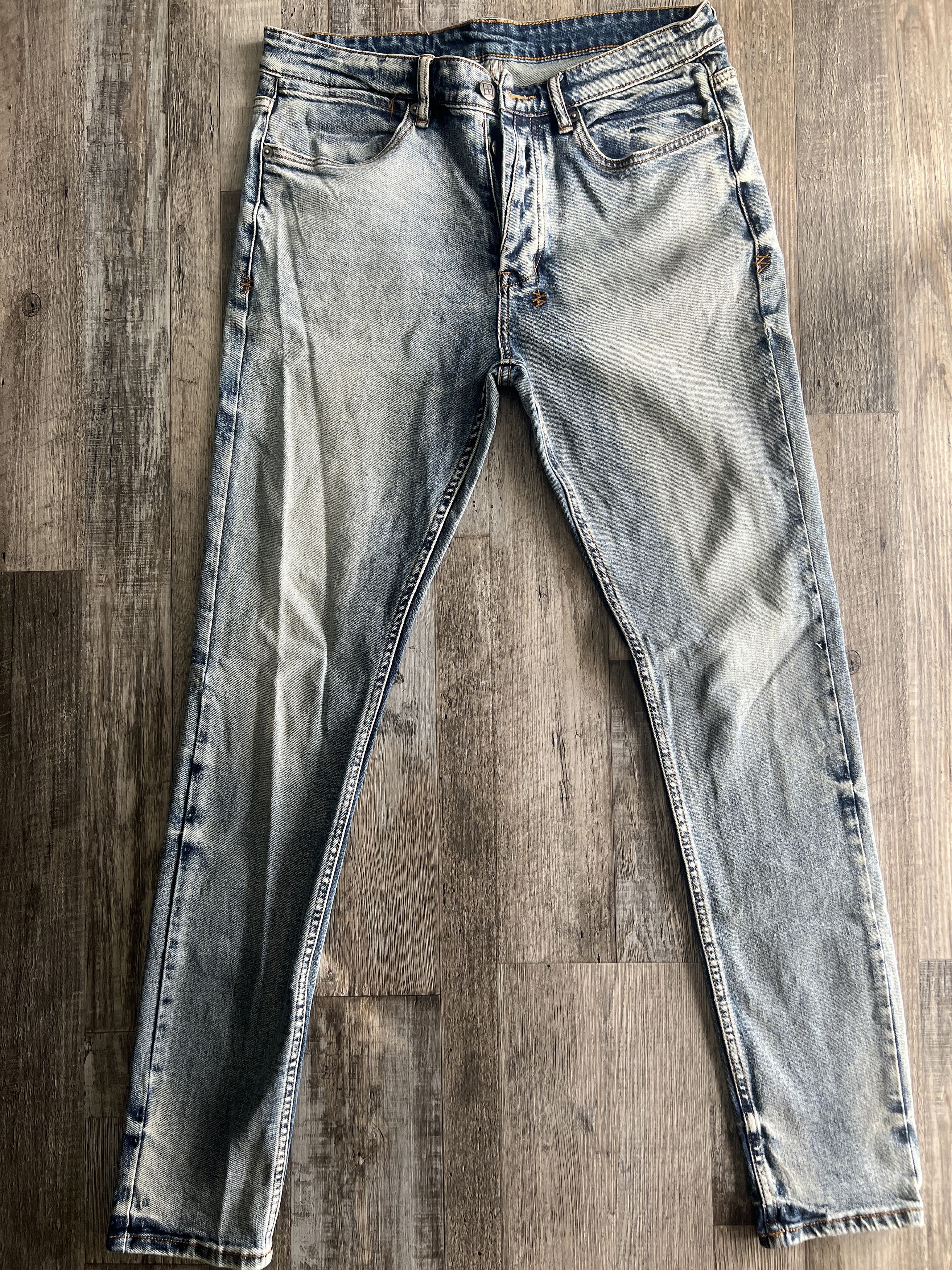 Ksubi Ksubi " Van Winkle Dripp " Skinny Jeans Size US 34 / EU 50 - 1 Thumbnail