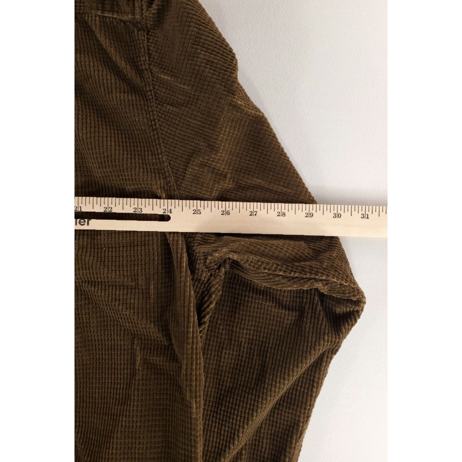 The Territory Ahead Territory Ahead Button-Up Shirt Mens XXL Brown Waffle Knit Textured Long Sleeve, 2XL (Regular) Size US XXL / EU 58 / 5 - 5 Thumbnail