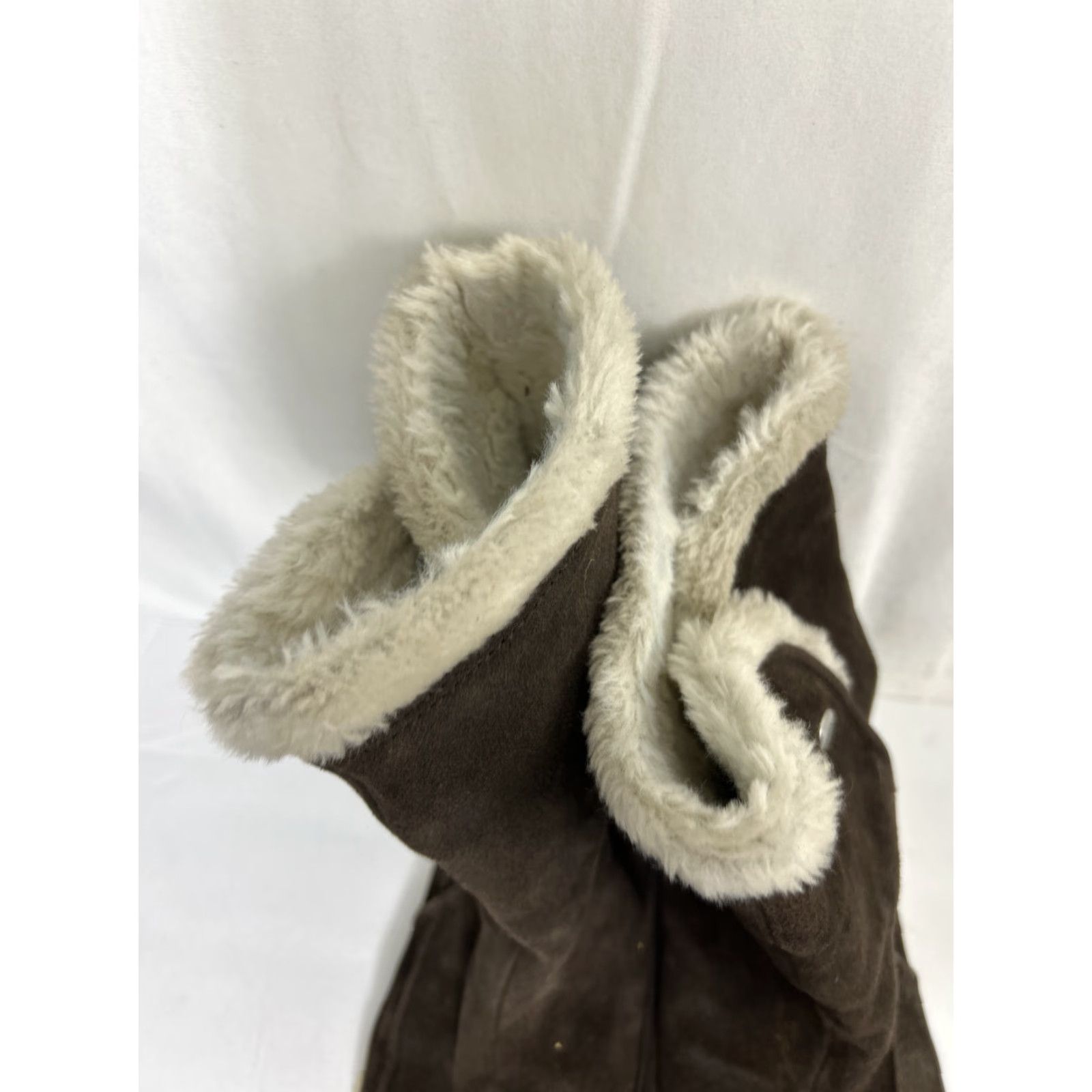 Converse Converse Chuck Taylor All Star Boots Women Mid-Calf Brown Suede Leather Beverly 8.5 Size US 9 / IT 39 - 6 Thumbnail