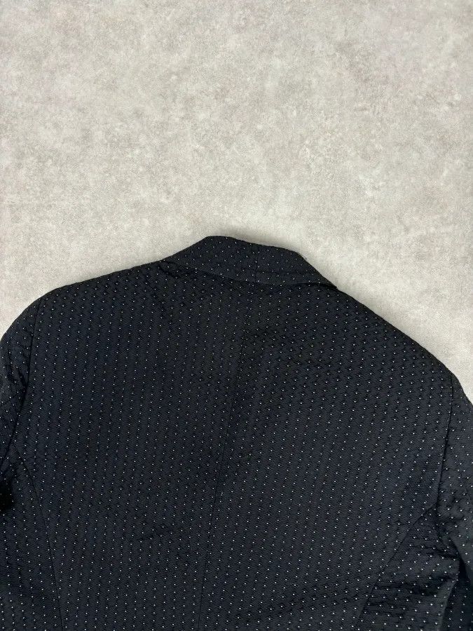 Alexander McQueen 2000s Alexander McQueen Black Wool Studded Blazer Size S / US 4 / IT 40 - 6 Thumbnail