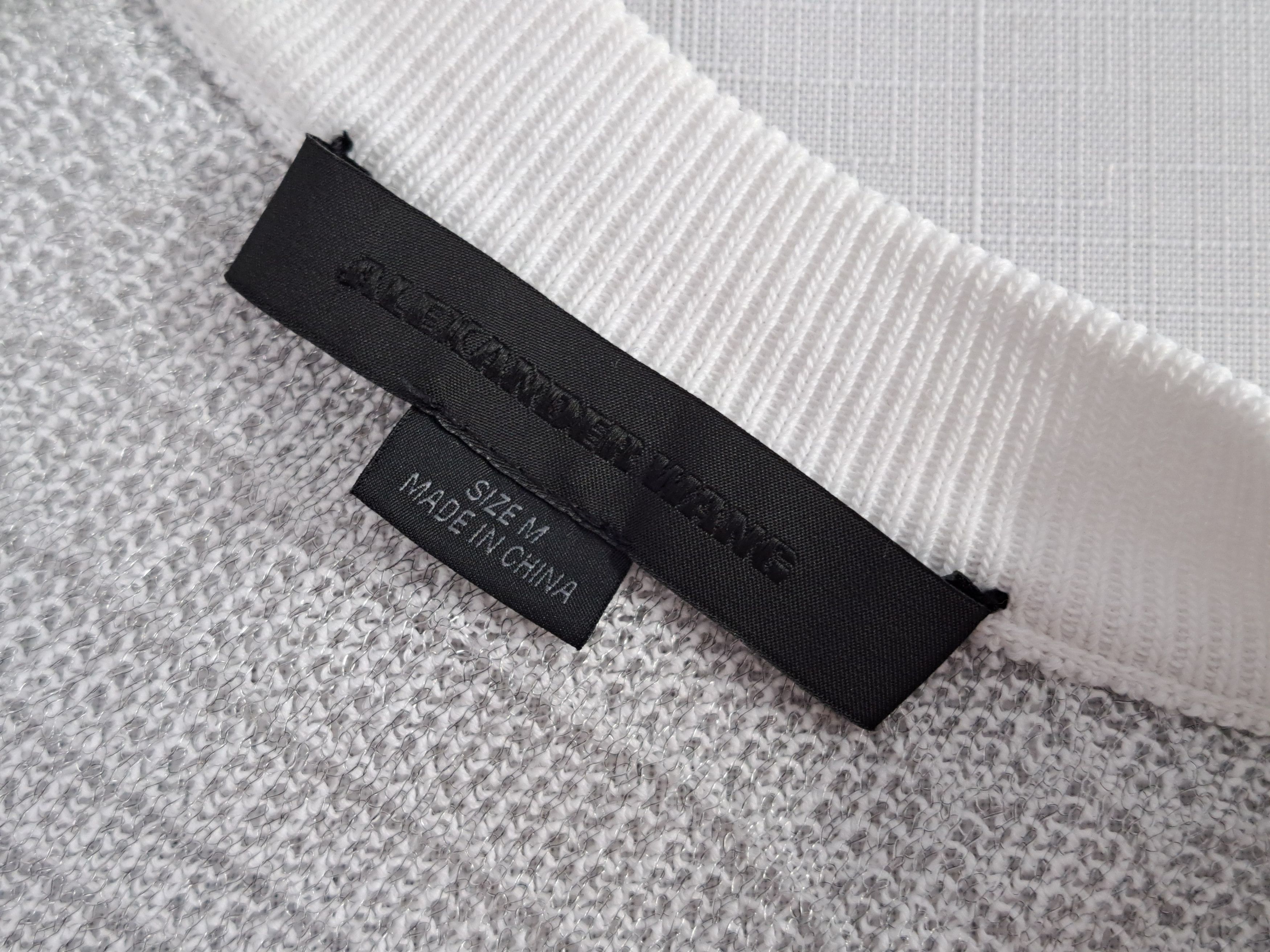 Alexander Wang Alexander Wang snakeskin back cropped pullover. Size M / US 6-8 / IT 42-44 - 7 Thumbnail