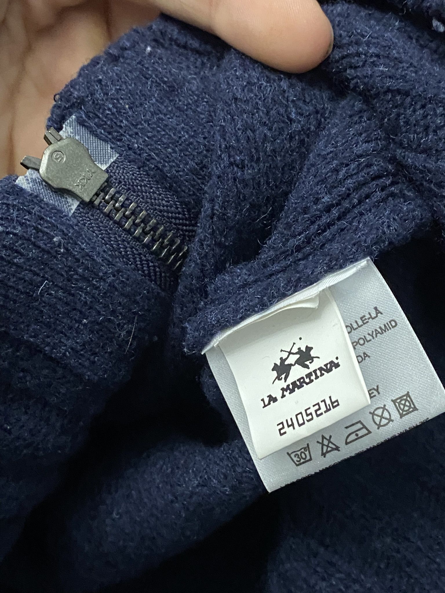 Designer × La Martina Vintage La Martina Sweater Full Zip Size L Size US L / EU 52-54 / 3 - 4 Thumbnail