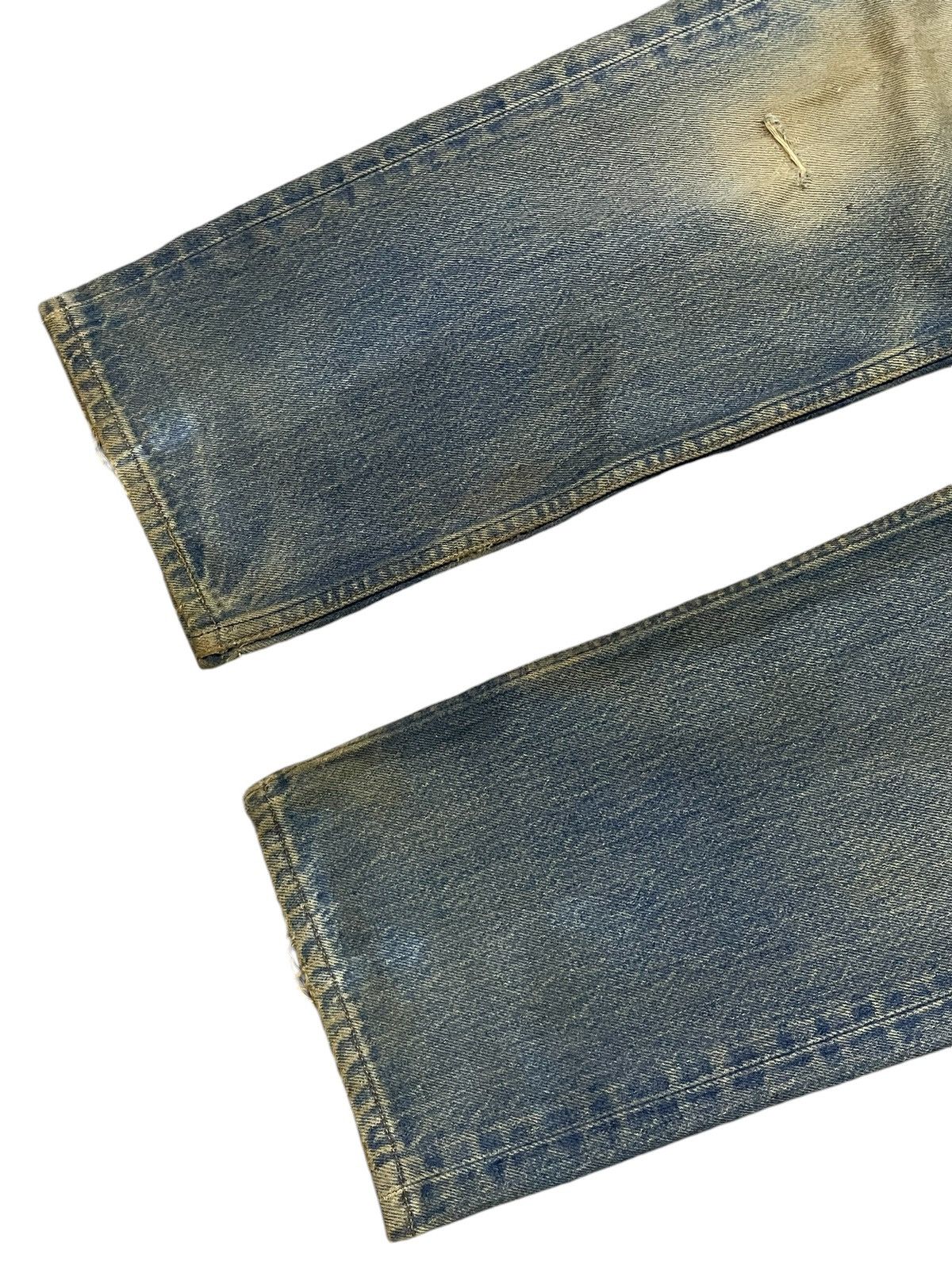 Edwin × Levi's × Vintage Vintage Levis 501 Dirty Vintage Mud Wash Jeans Size US 32 / EU 48 - 5 Thumbnail