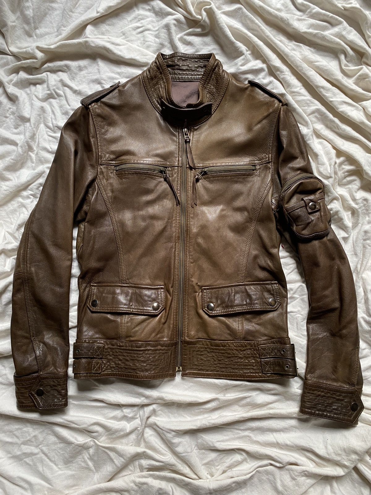 Tete Homme Archive Tete Homme leather jacket Size US S / EU 44-46 / 1 - 1 Thumbnail