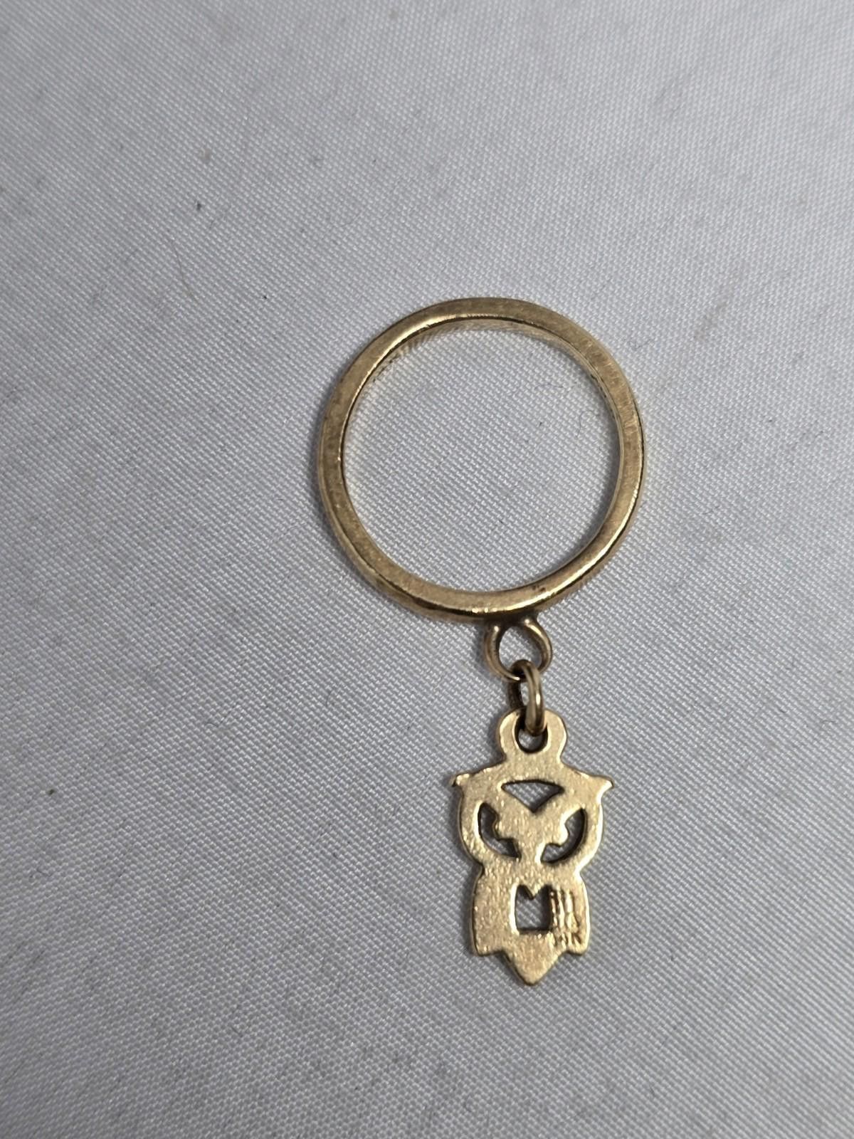 Other James Avery 14K Gold Owl Charm Ring Size 3 Retired Size ONE SIZE - 1 Thumbnail