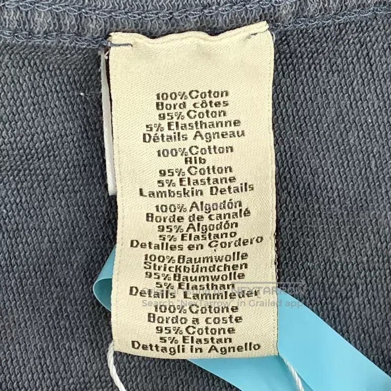 Hermes Hermes Blue Robot Embroidered Cotton Crew Neck Short Sleev Size US M / EU 48-50 / 2 - 6 Thumbnail