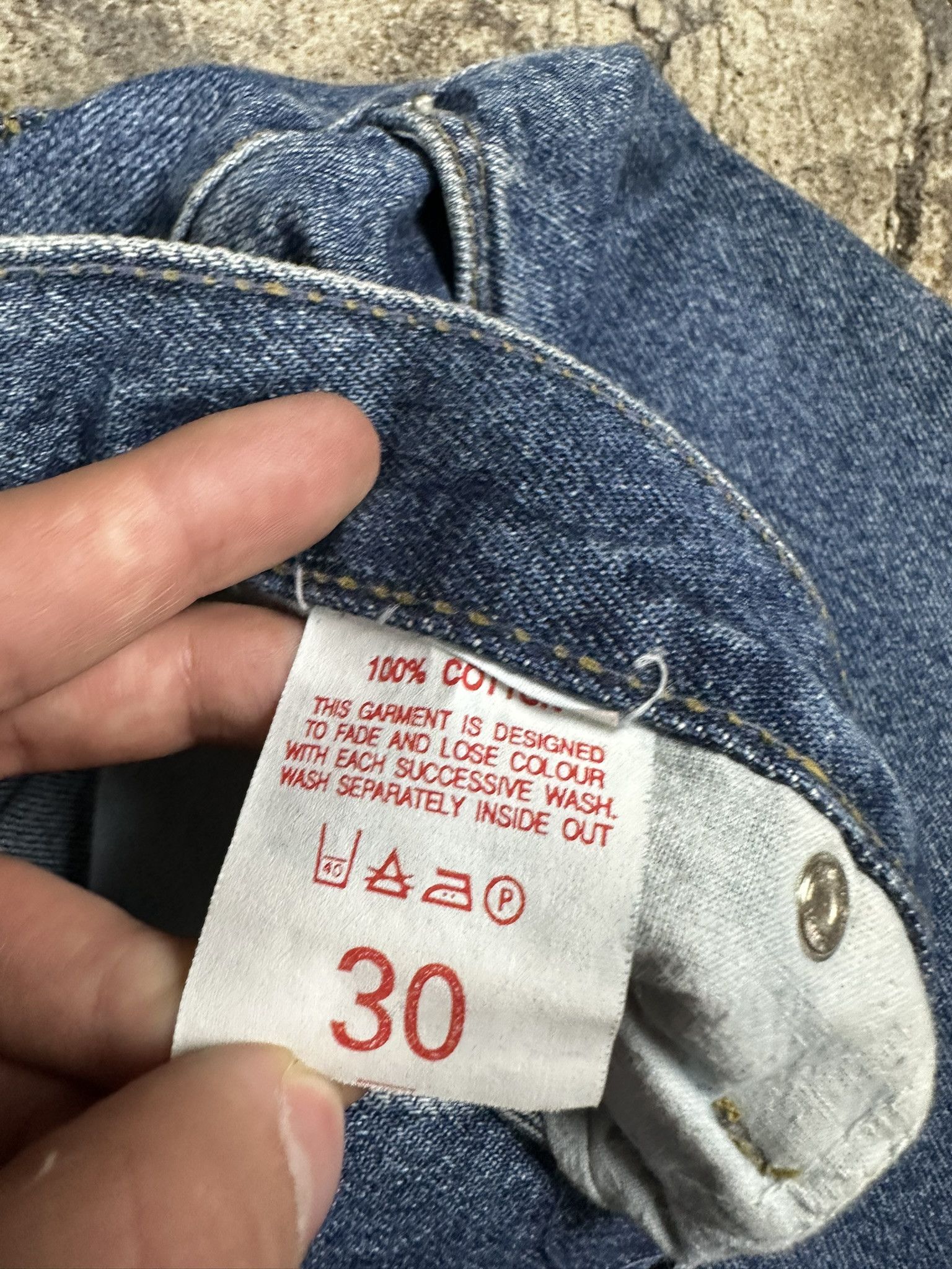 JNCO 90s Joe Bloggs Oversized Baggy Hiphop Rap Jeans Pants Size US 30 / EU 46 - 8 Thumbnail