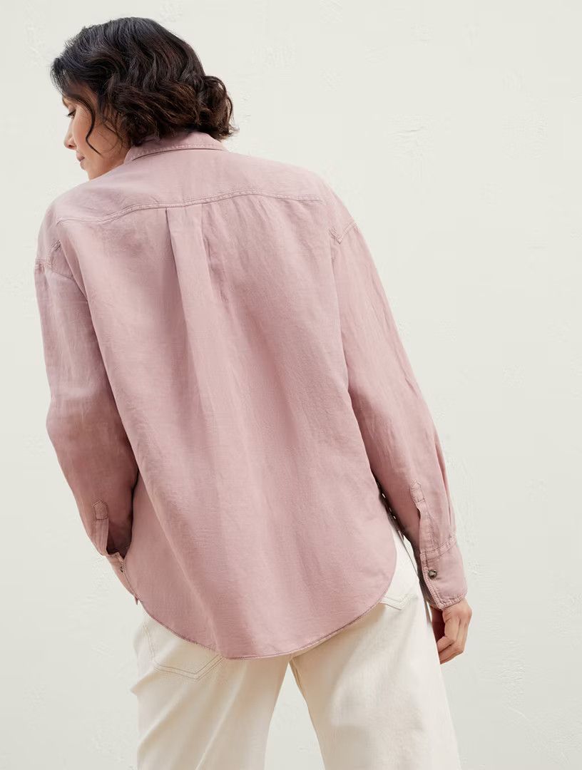 Brunello Cucinelli o1y0725 Shirt in Antique Rose Size S / US 4 / IT 40 - 5 Thumbnail